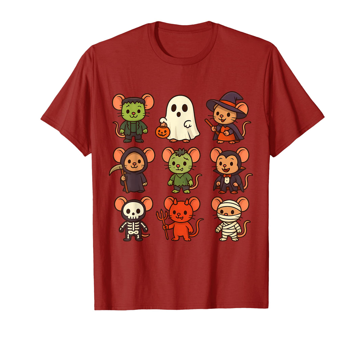 Cute Halloween Mice T-Shirt