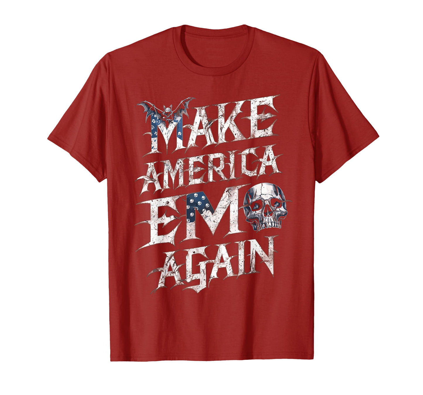 Make America Emo Again Funny T-Shirt
