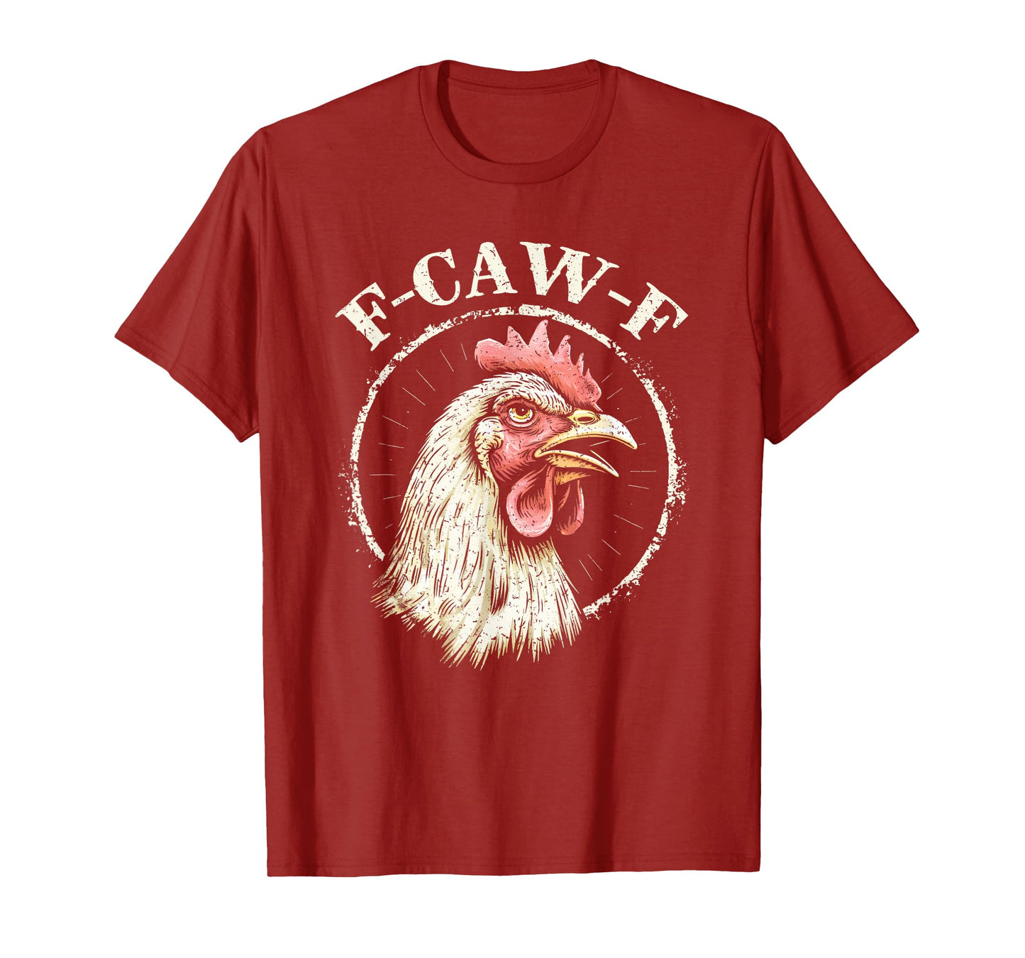 F-Caw-F Chicken Funny FCawF Farm Animals Farmer T-Shirt