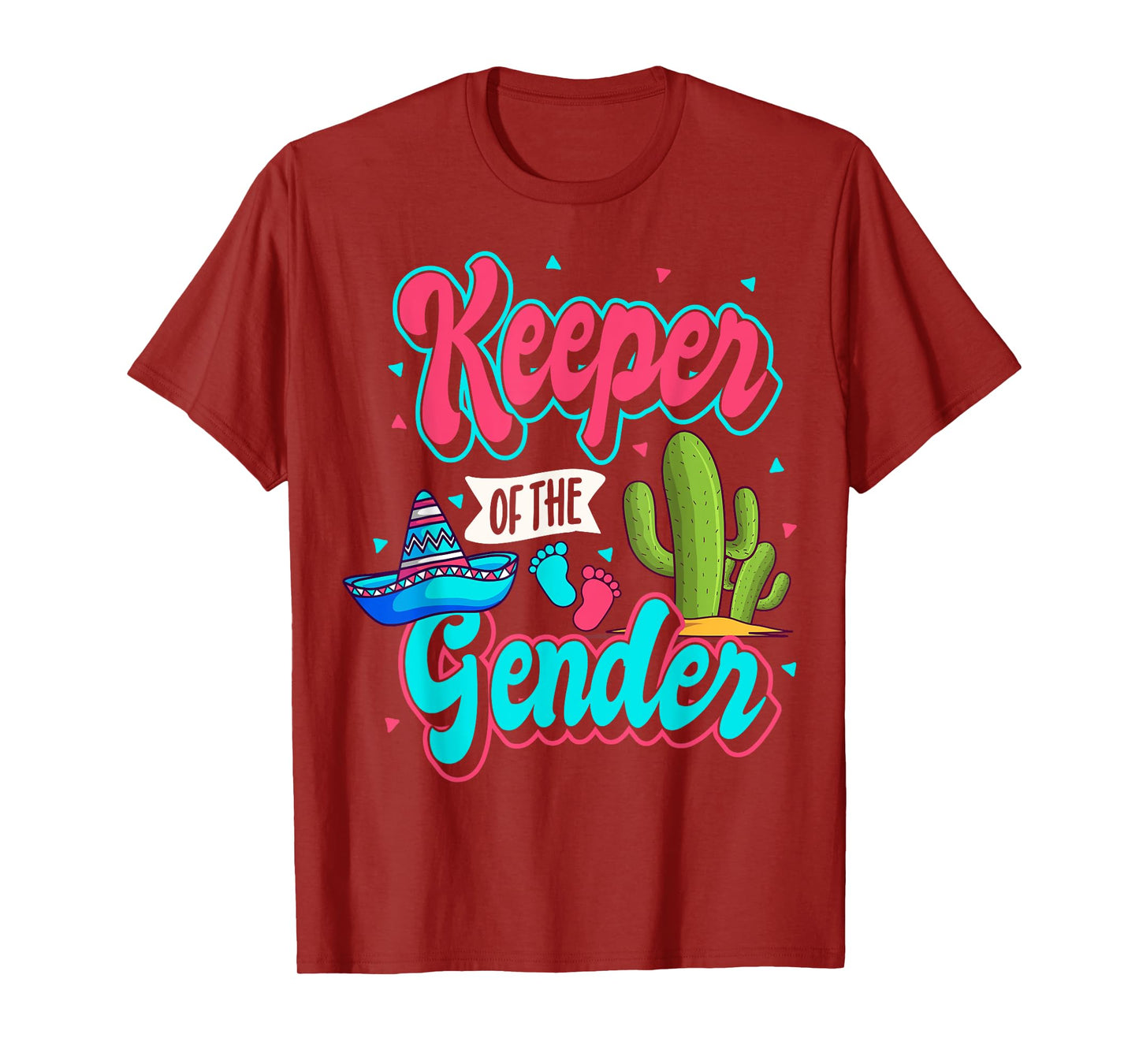 Mexican Gender Reveal Cinco de Mayo Baby Shower Party Fiesta T-Shirt