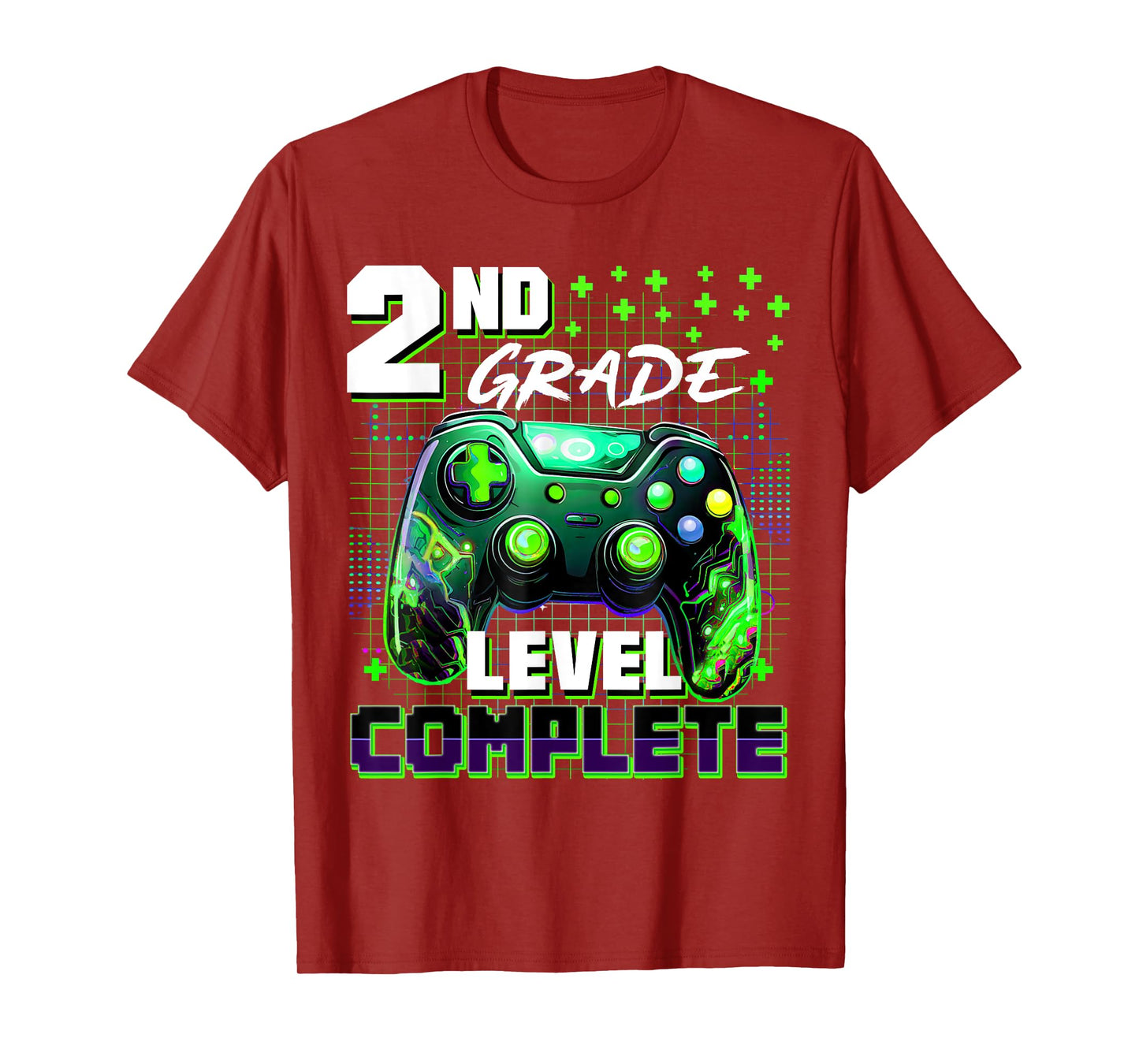 Controller Second 2nd Grade Level Complete Graduation Boys T-Shirt