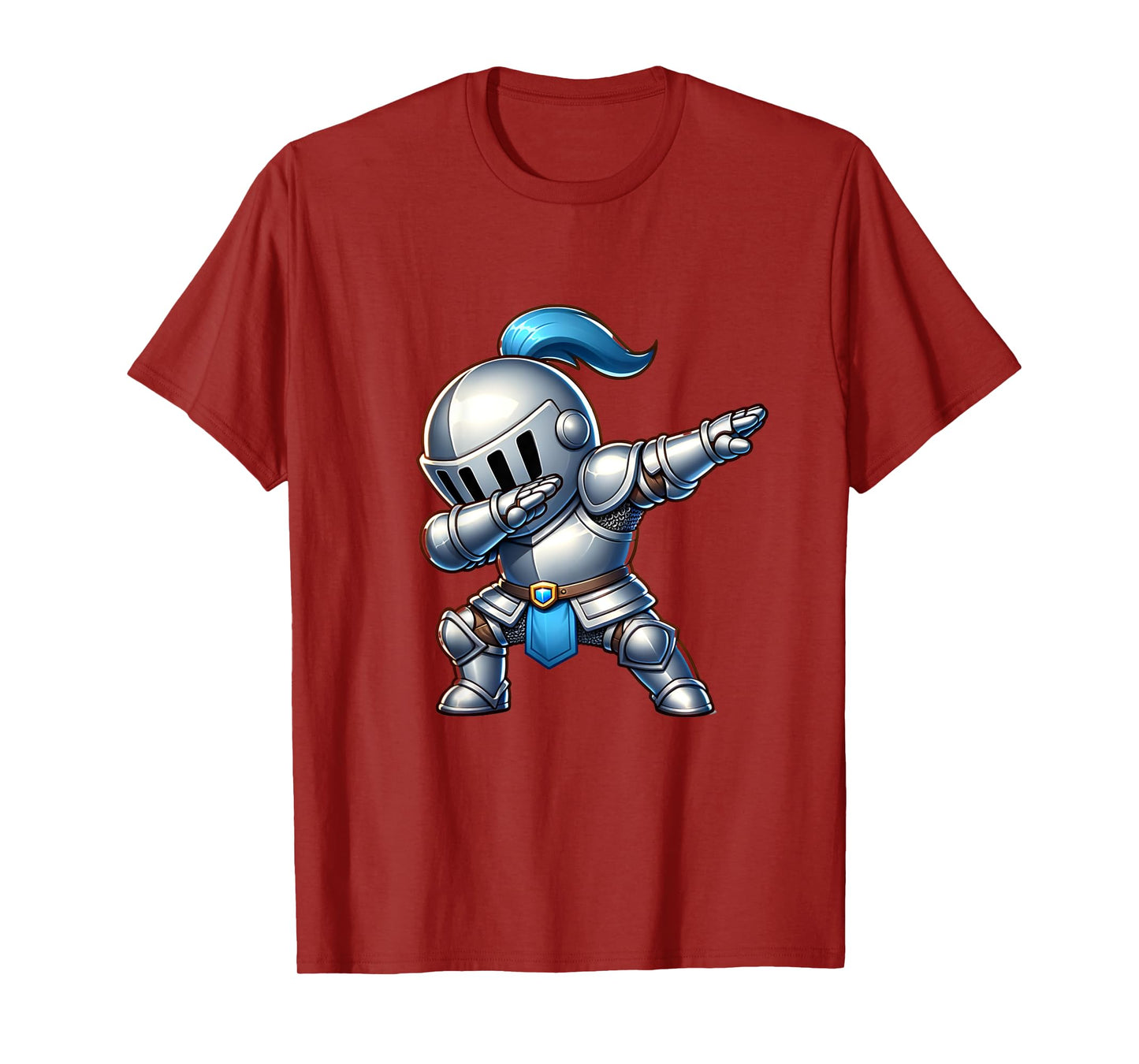 Kids Ren Faire Dabbing Medieval Knight Funny Renaissance Fair T-Shirt
