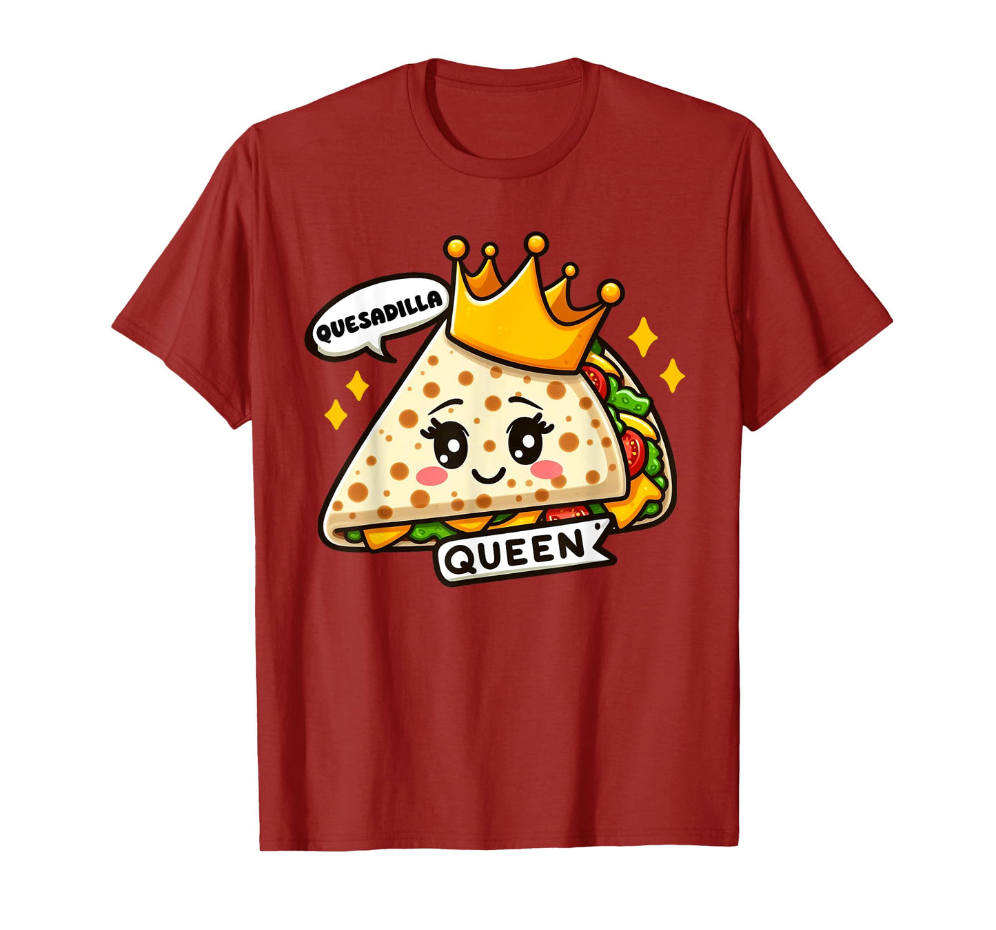 Quesadilla Queen Cinco De Mayo Kids Girls Women T-Shirt