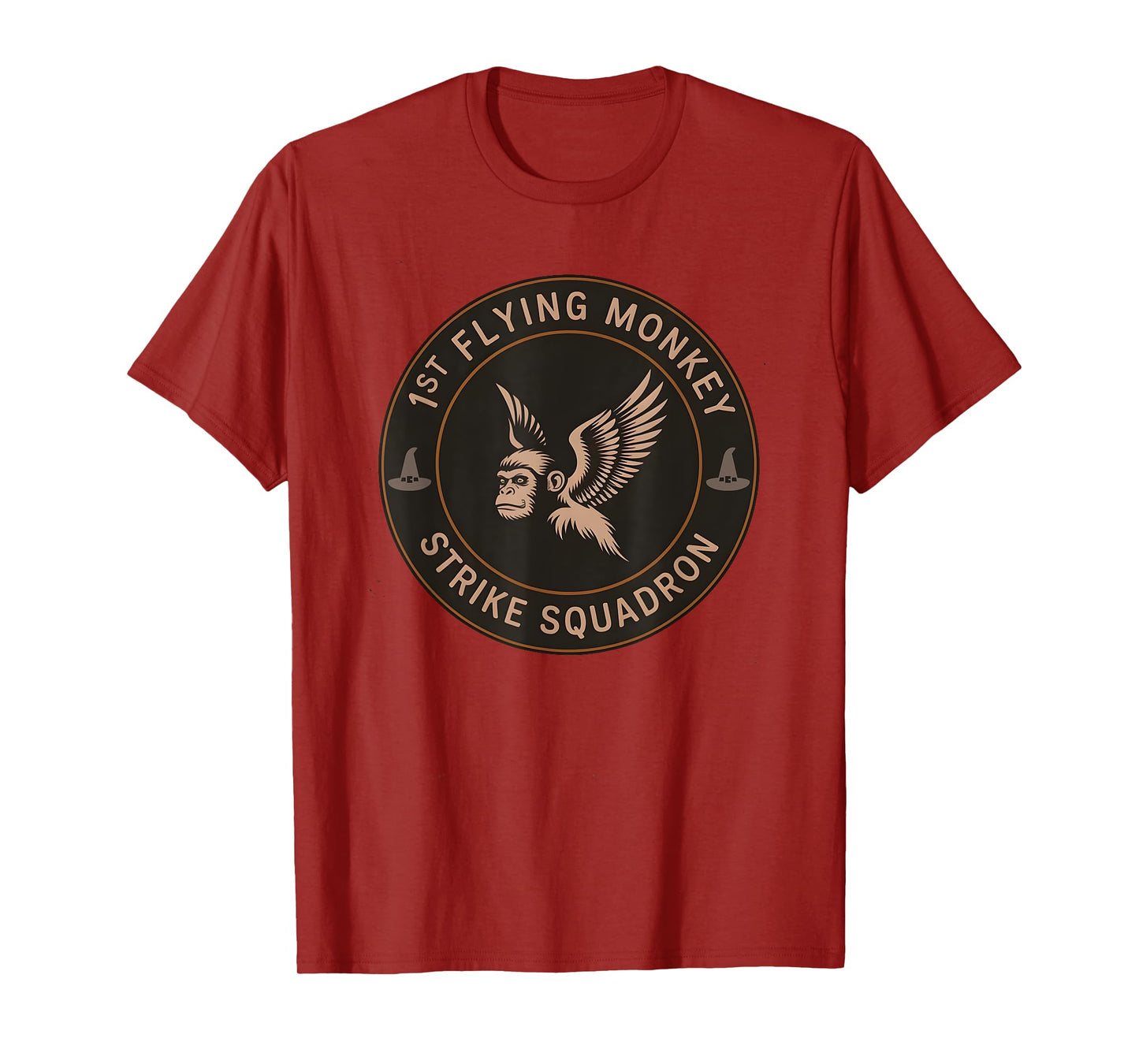 Team Flying Monkeys Force Air Squadron Warlock Coven Witch T-Shirt