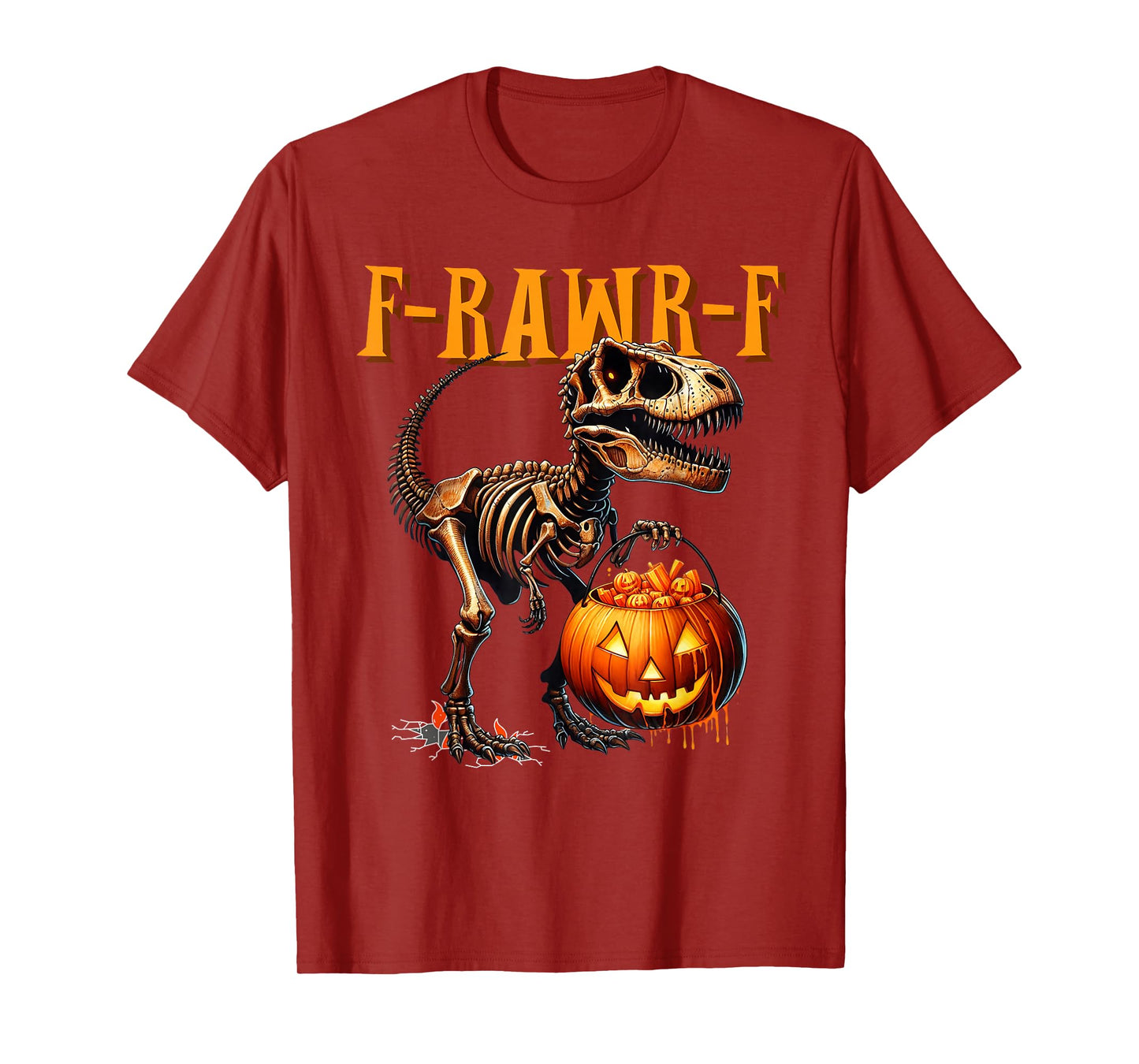 FCAWF Funny Rawr Puns Dinosaur Quote Meme Spooky Saurus Cool T-Shirt