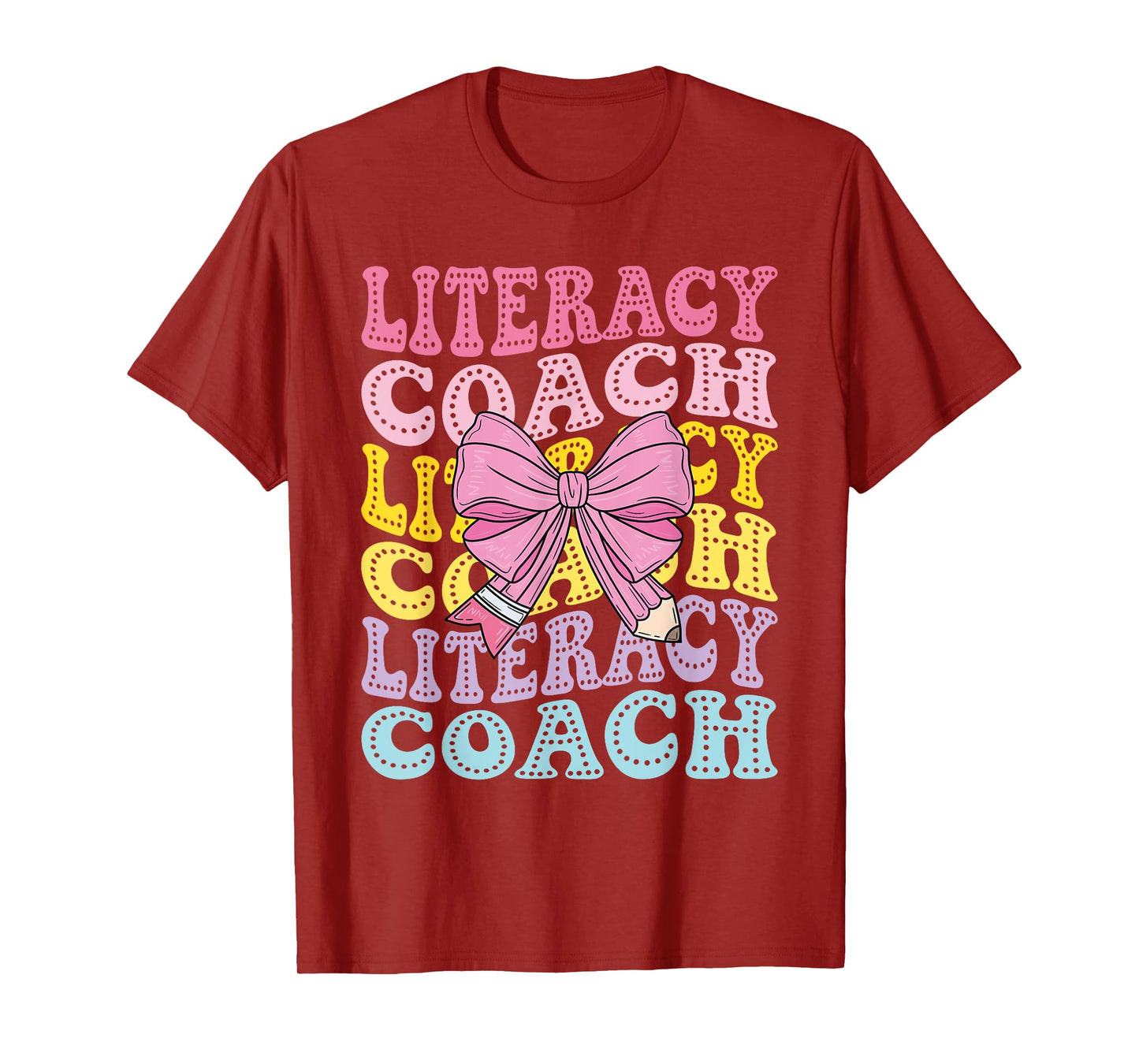 Literacy Coach Reading Specialist Facilitator Lead Teacher T-Shirt