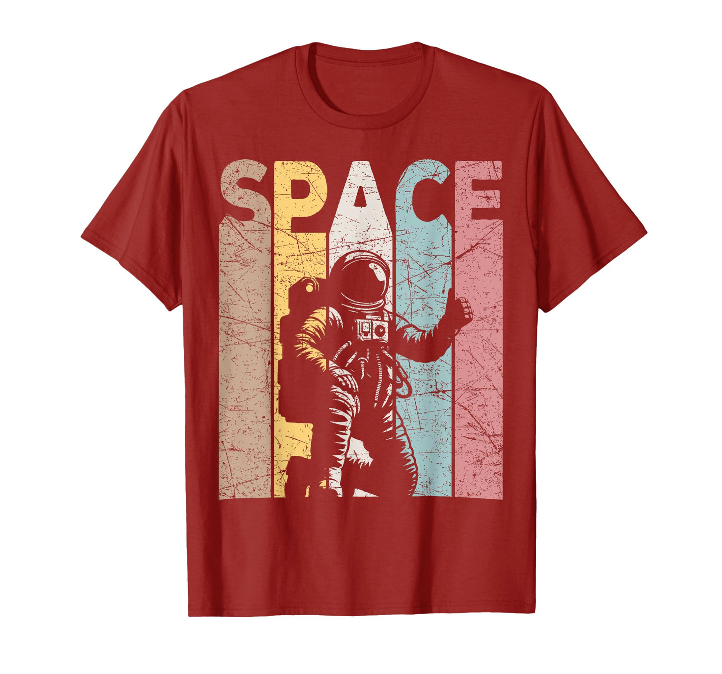 Space Vintage Outer Space Retro Space Nerd T-Shirt