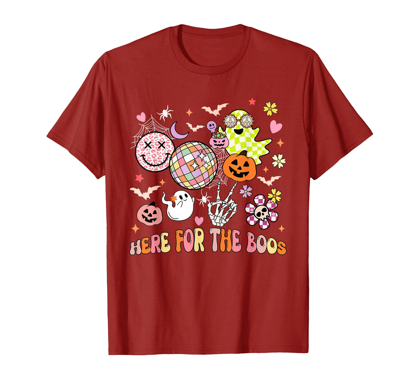 Here for The Boos Halloween Party T-Shirt