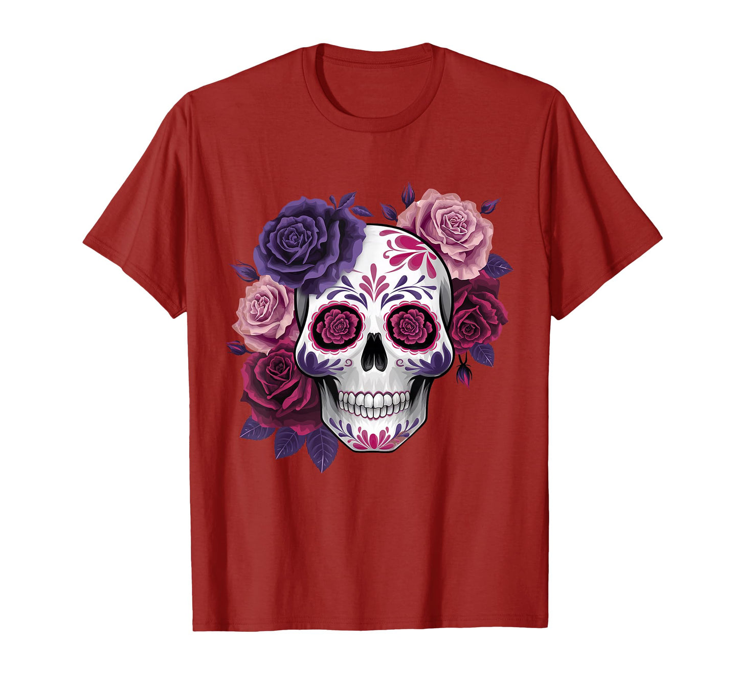 Dia De Los Muertos Costume Day of The Dead Sugar Skull T-Shirt