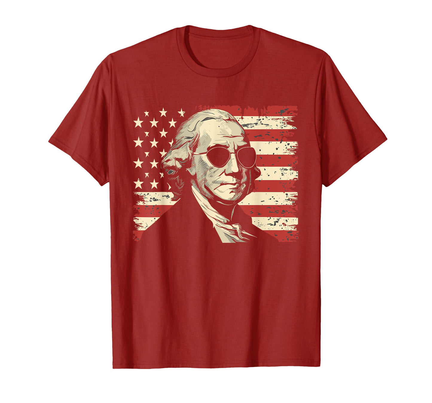 George Washington With Sunglasses | George Washington T-Shirt