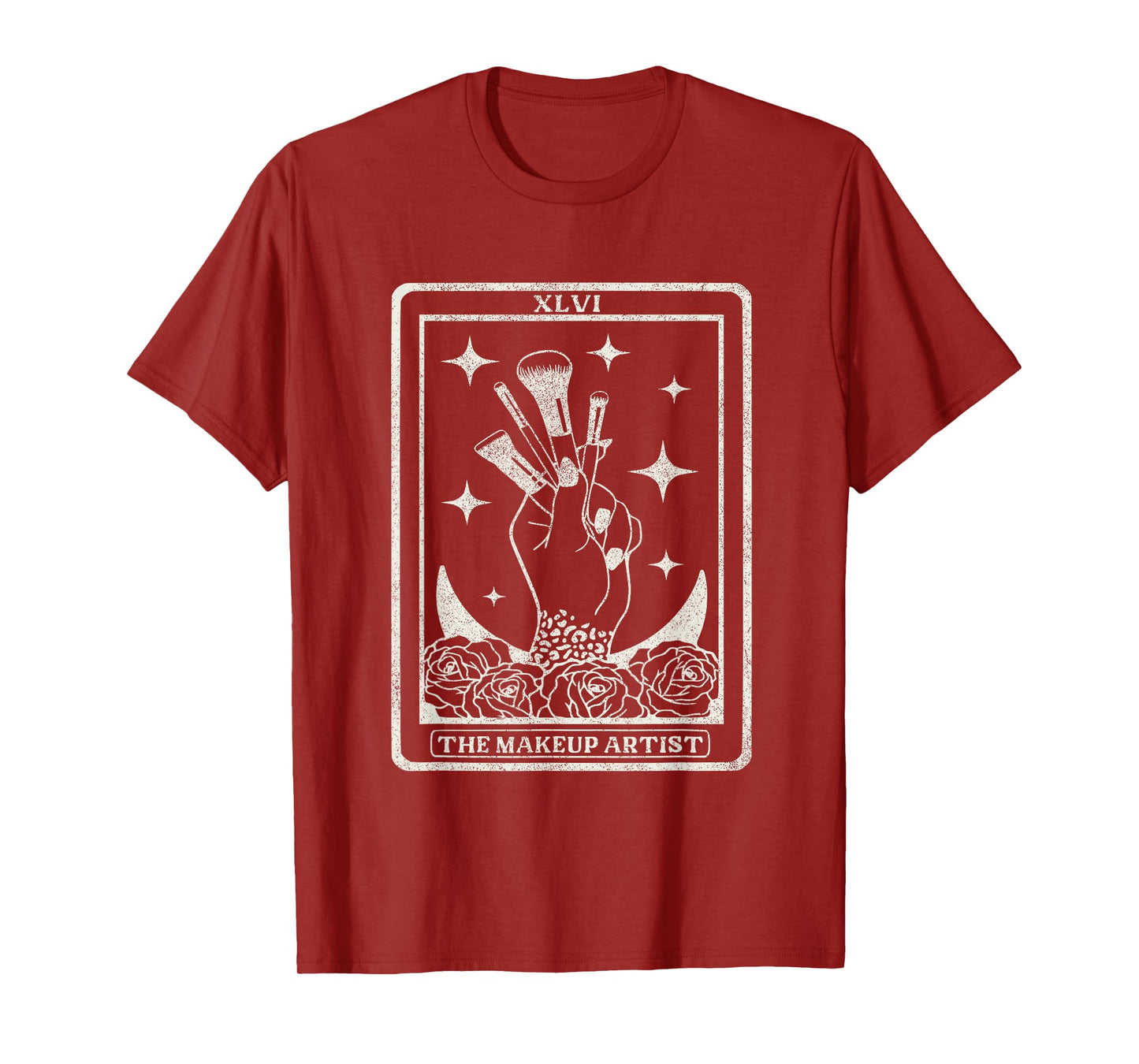 Vintage The Makeup Artist Tarot Card MUA The Makeup Artist T-Shirt