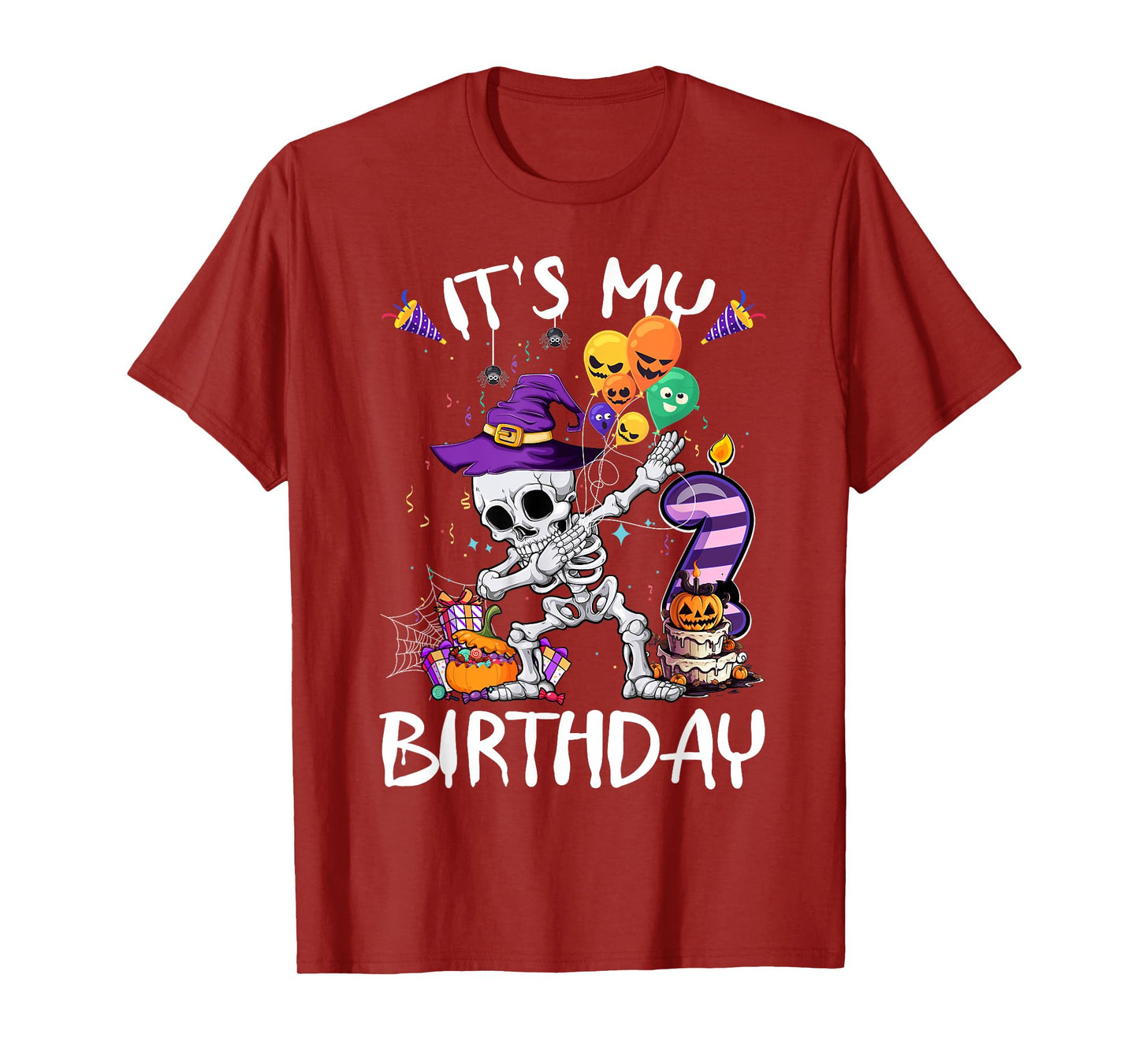 It's My 2nd Birthday Skeleton Lover 2 Year Old Boys Girls T-Shirt