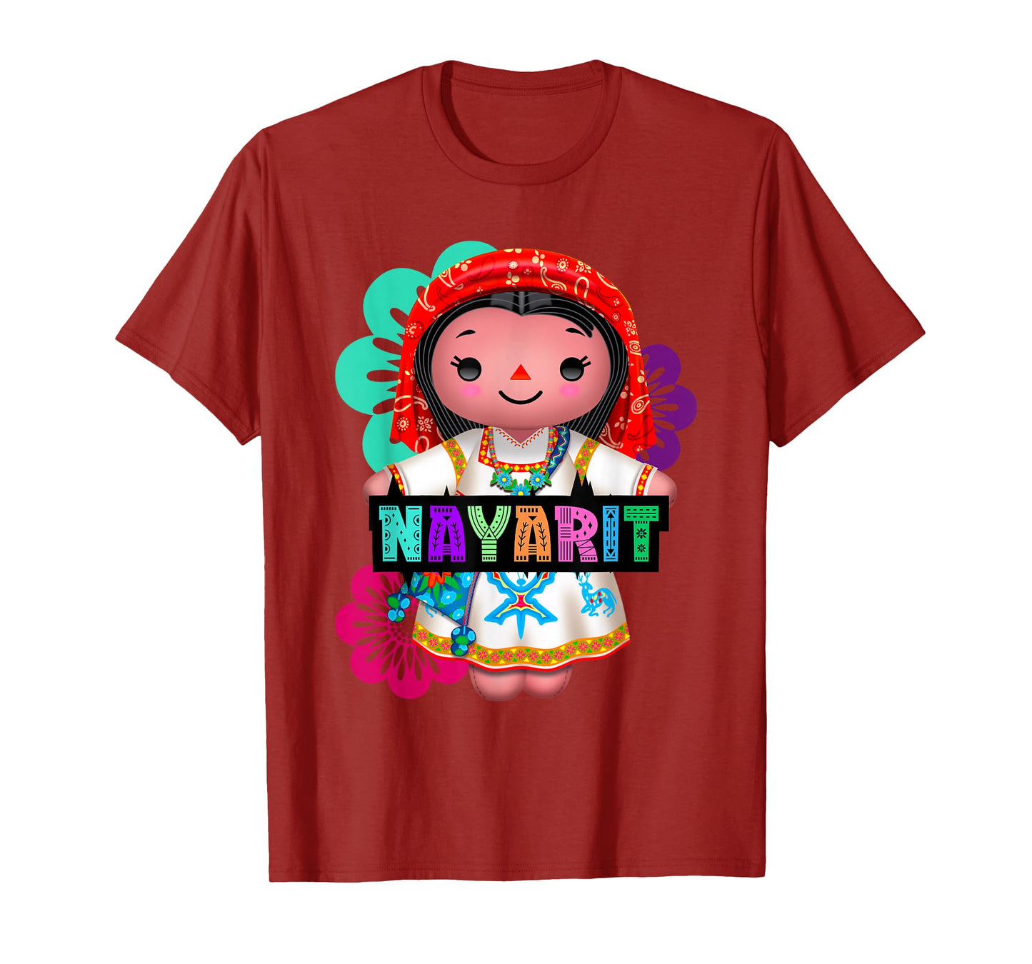 Tepic Nayarit Muñeca Lelé Mexican Handmade Doll Mexico T-Shirt