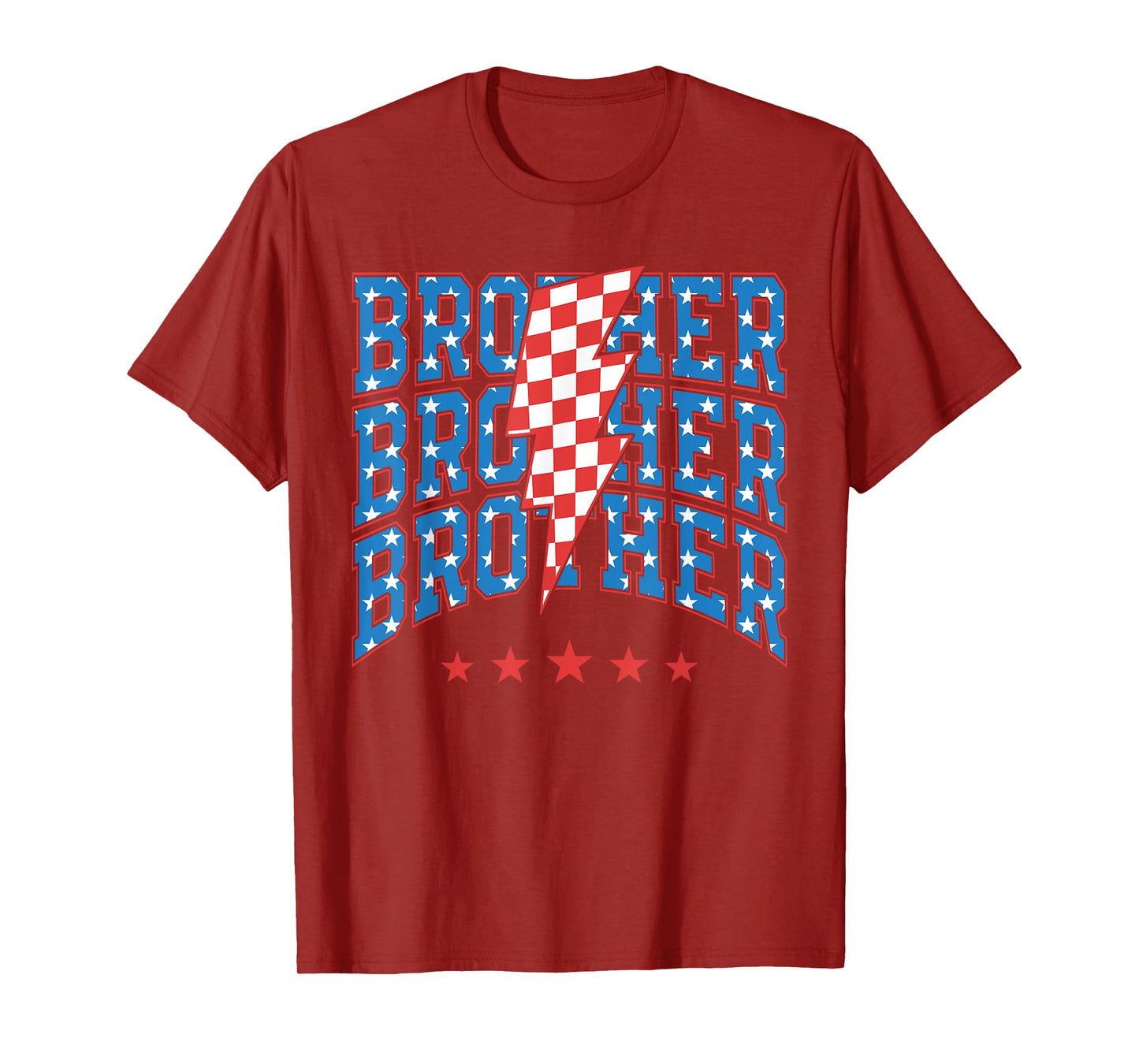 Brother Fourth of July Independent US Flag Family Matching T-Shirt