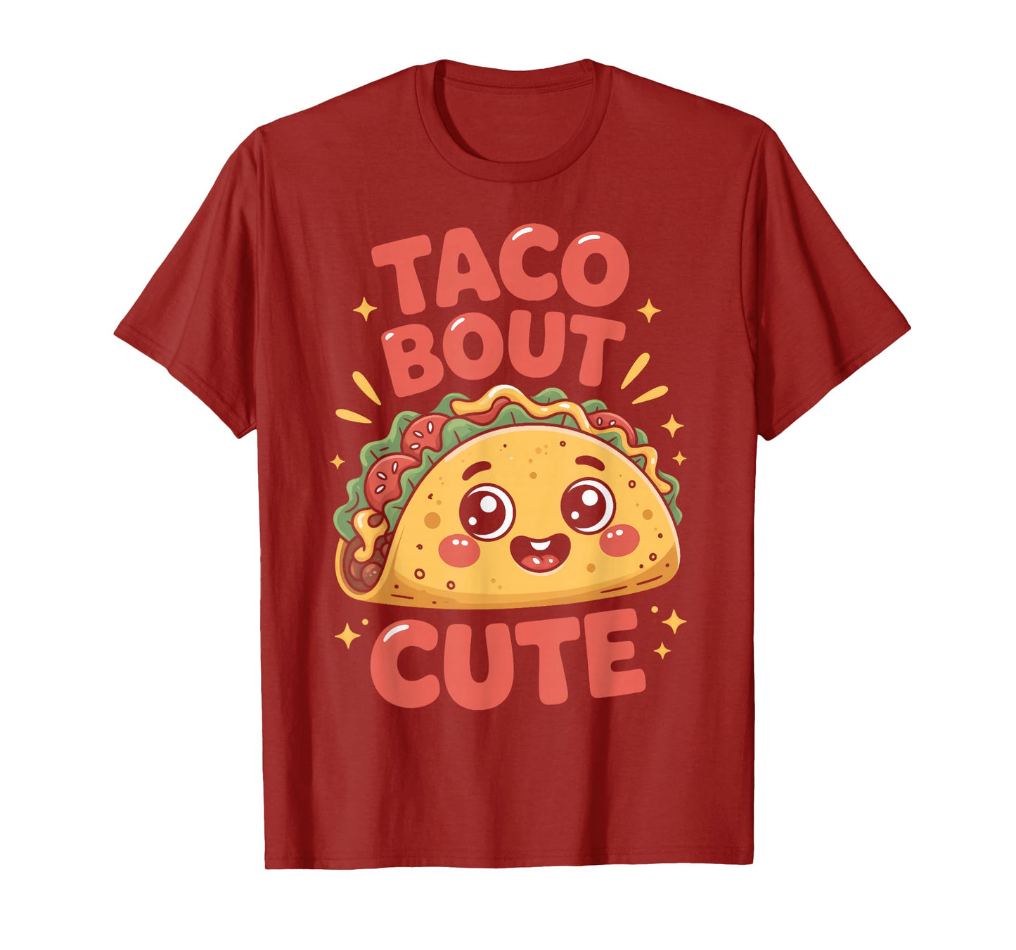 Taco Bout Cute for Kawaii Food Fans and Taco Lovers T-Shirt