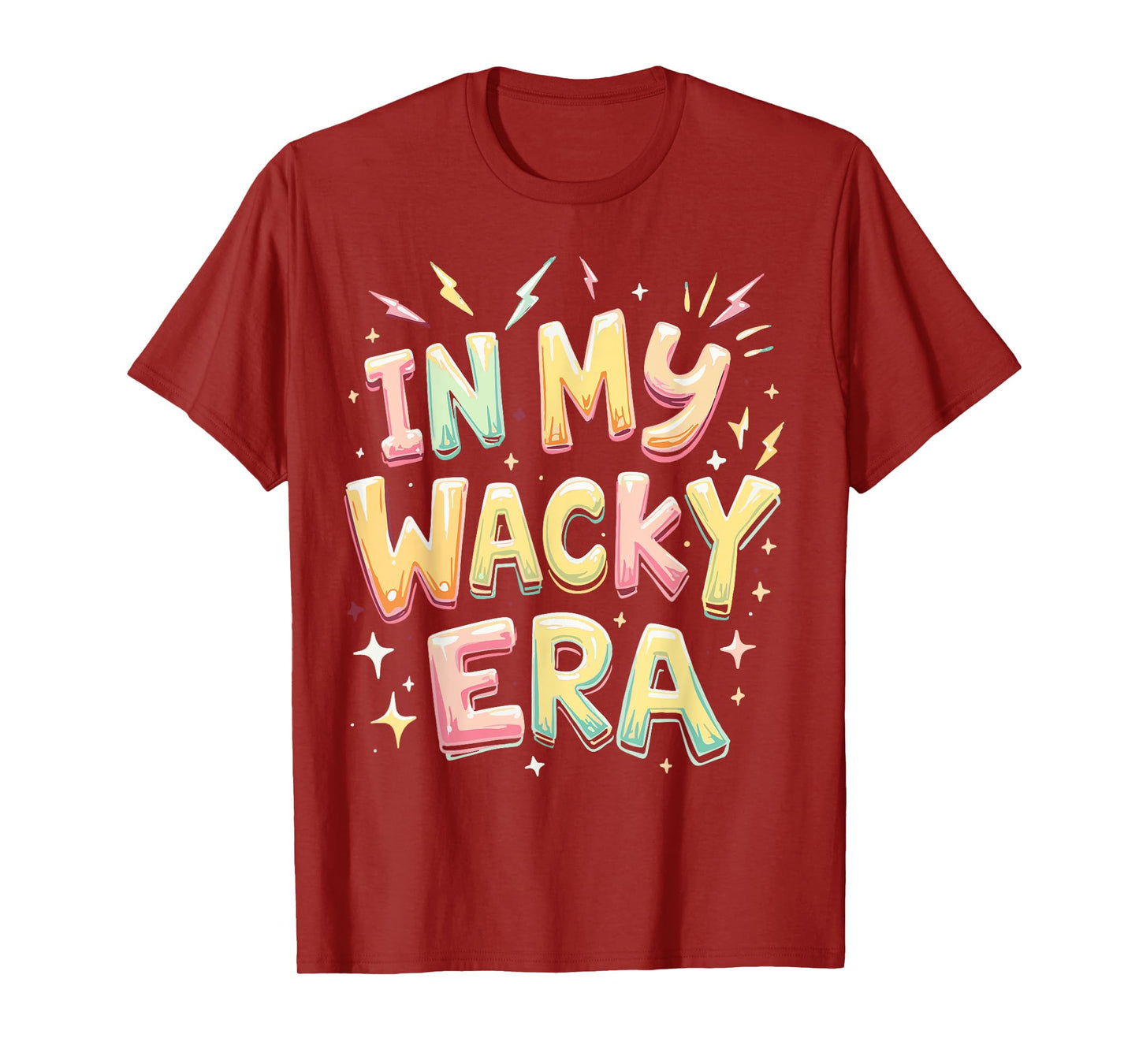 In My Wacky Era Wacky Costume Mismatch Day Outfit T-Shirt