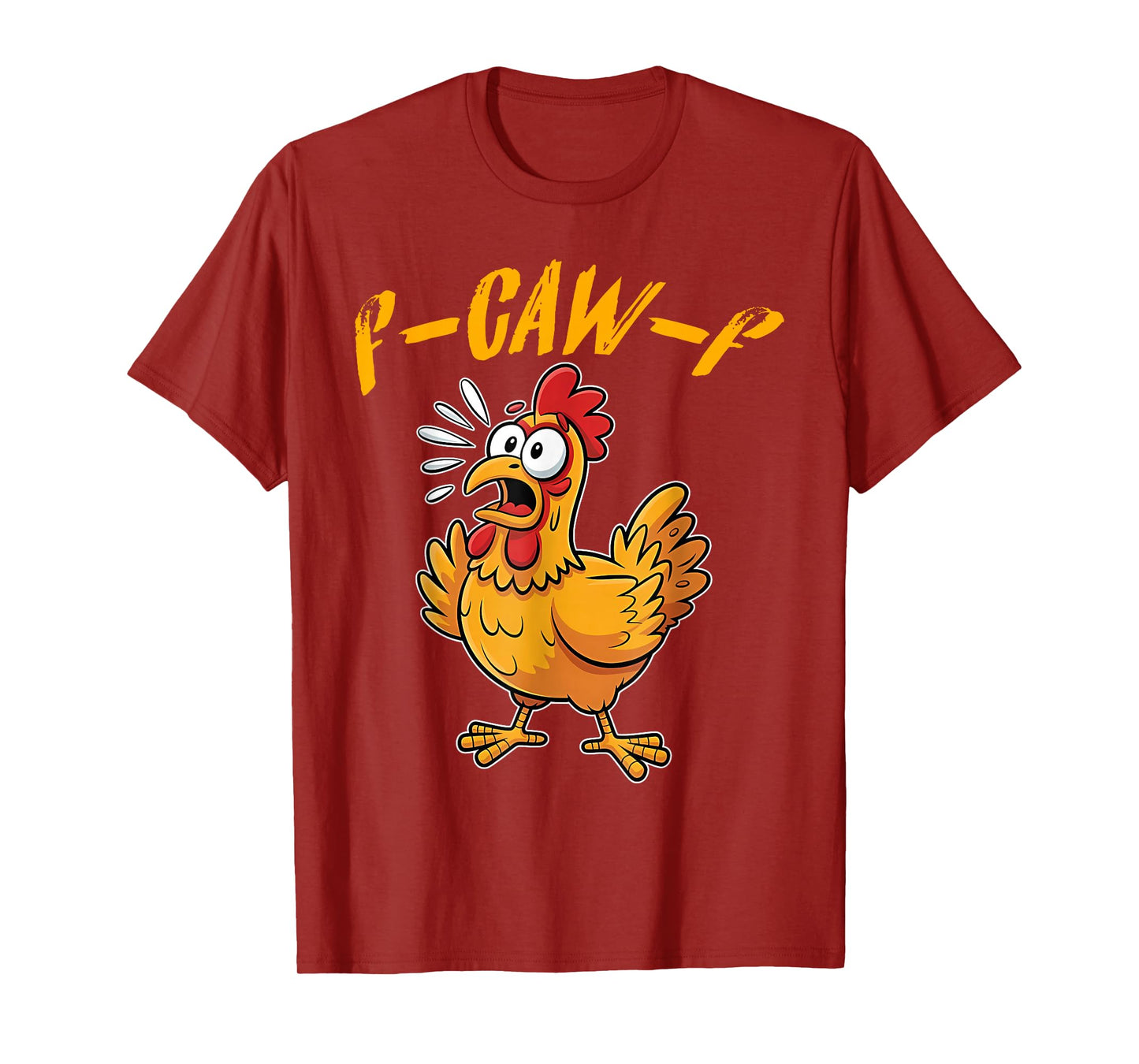 Funny Chicken F-Caw-F Rooster FCAWF Graphic for Men Women T-Shirt