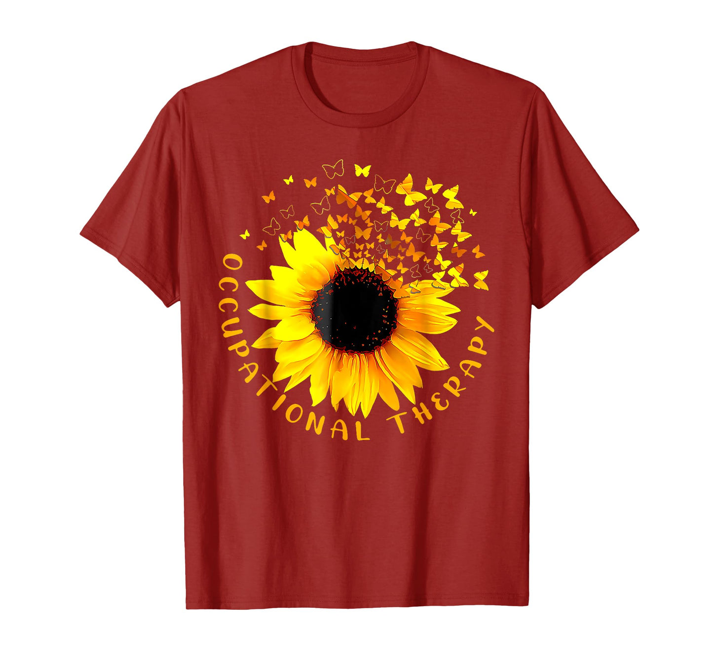 Occupational Therapy Sunflower OT Therapist Assistant T-Shirt