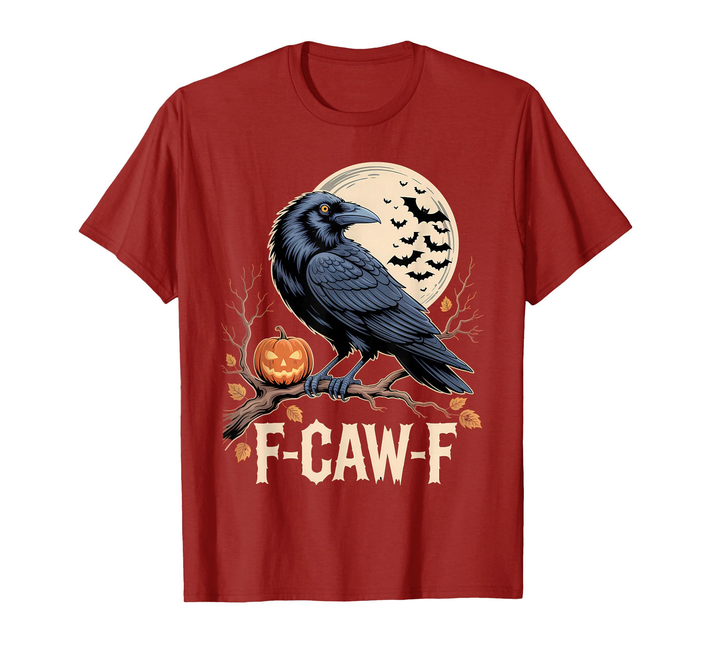 Funny Raven Crow Outfit for Spooky Halloween Humor Lovers T-Shirt