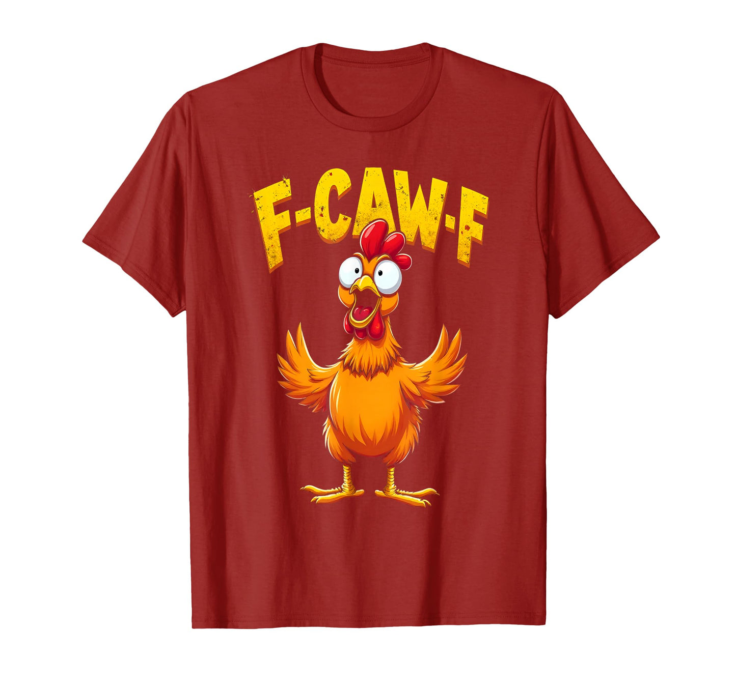 F Caw F Funny Chicken Halloween Meme F-Cow-F T-Shirt