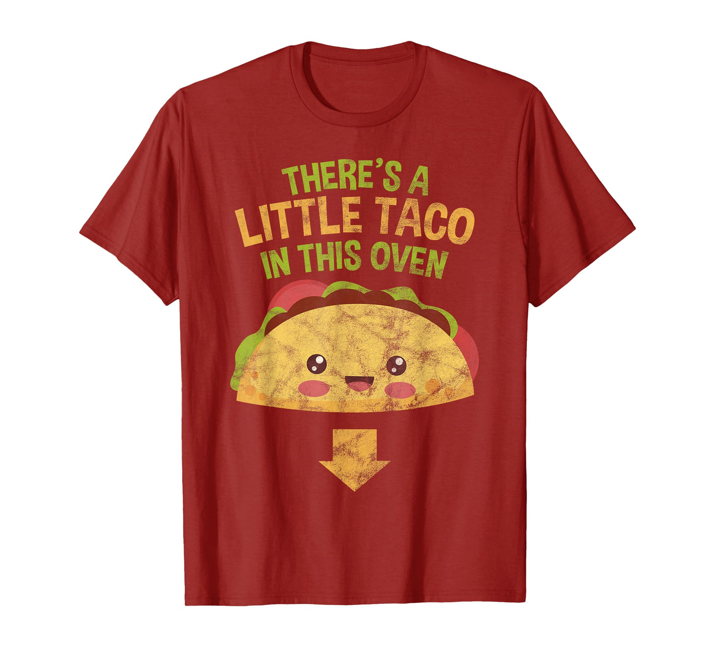 Gender Reveal Pregnancy Baby Cinco De Mayo Little Taco Gift T-Shirt