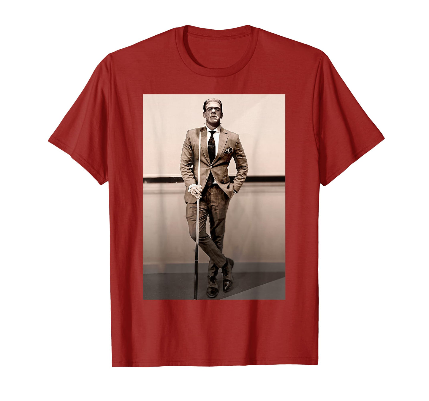 Frankenstein Dapper Frankenstein Monster In Suit Halloween T-Shirt