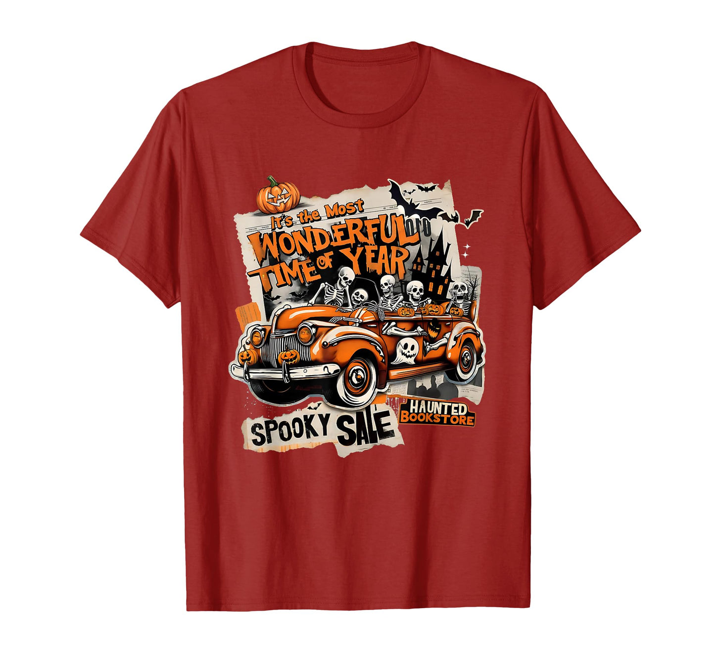 It’s The Most Wonderful Time of Year Skeleton Crew Halloween T-Shirt