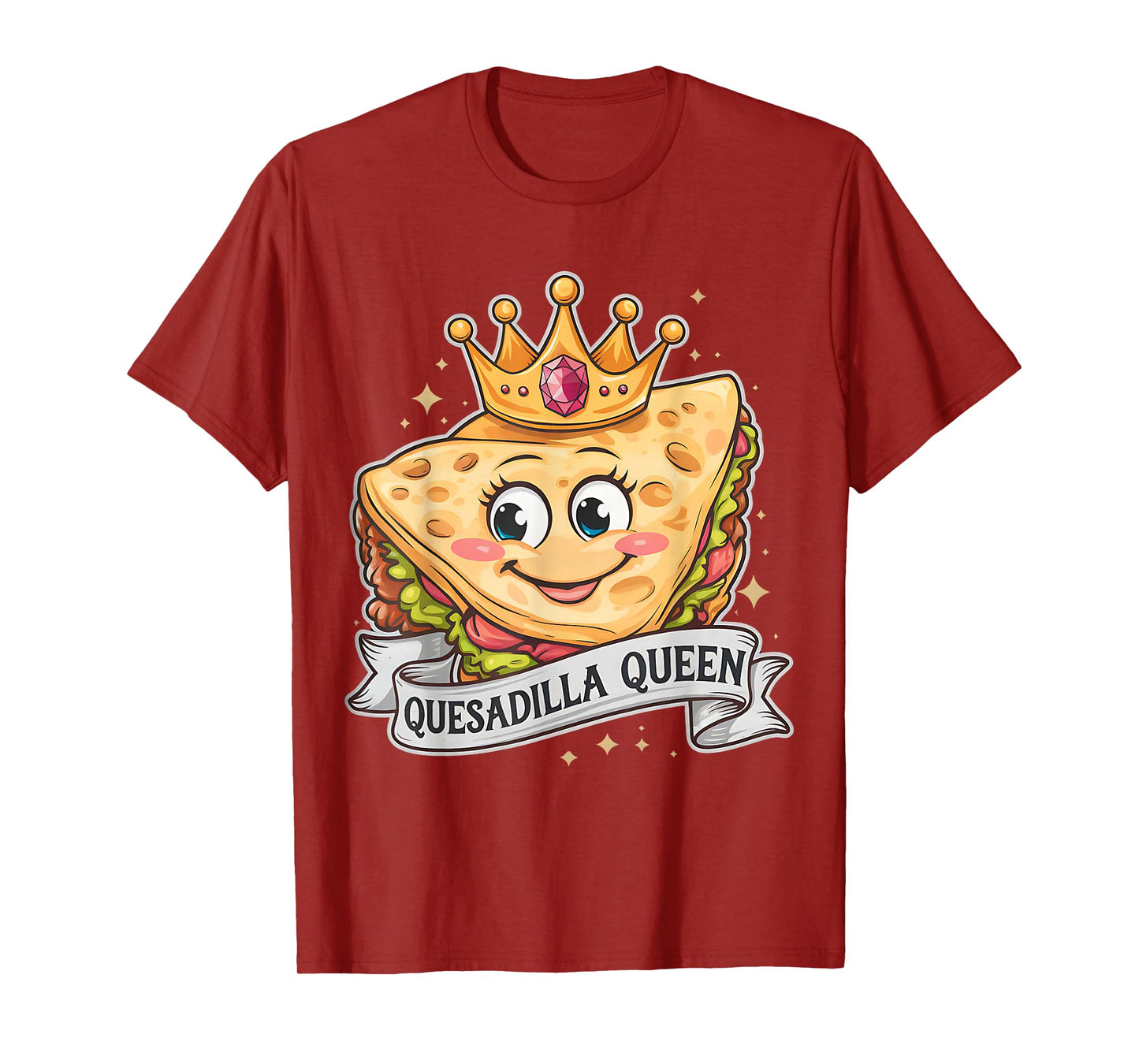 Quesadilla Queen Funny Cinco De Mayo Fiesta Party T-Shirt