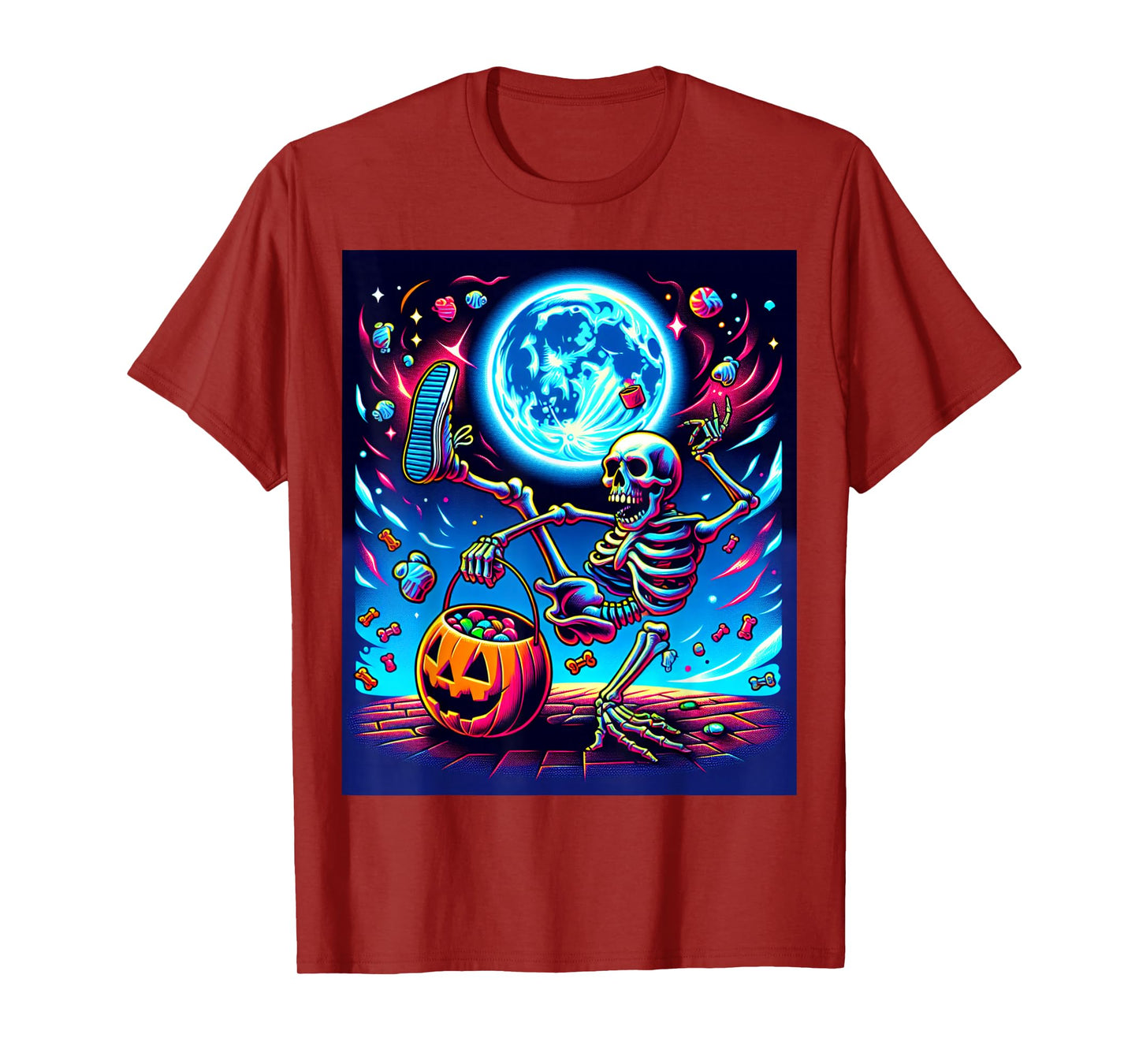 Breakdancing Skeleton T-Shirt