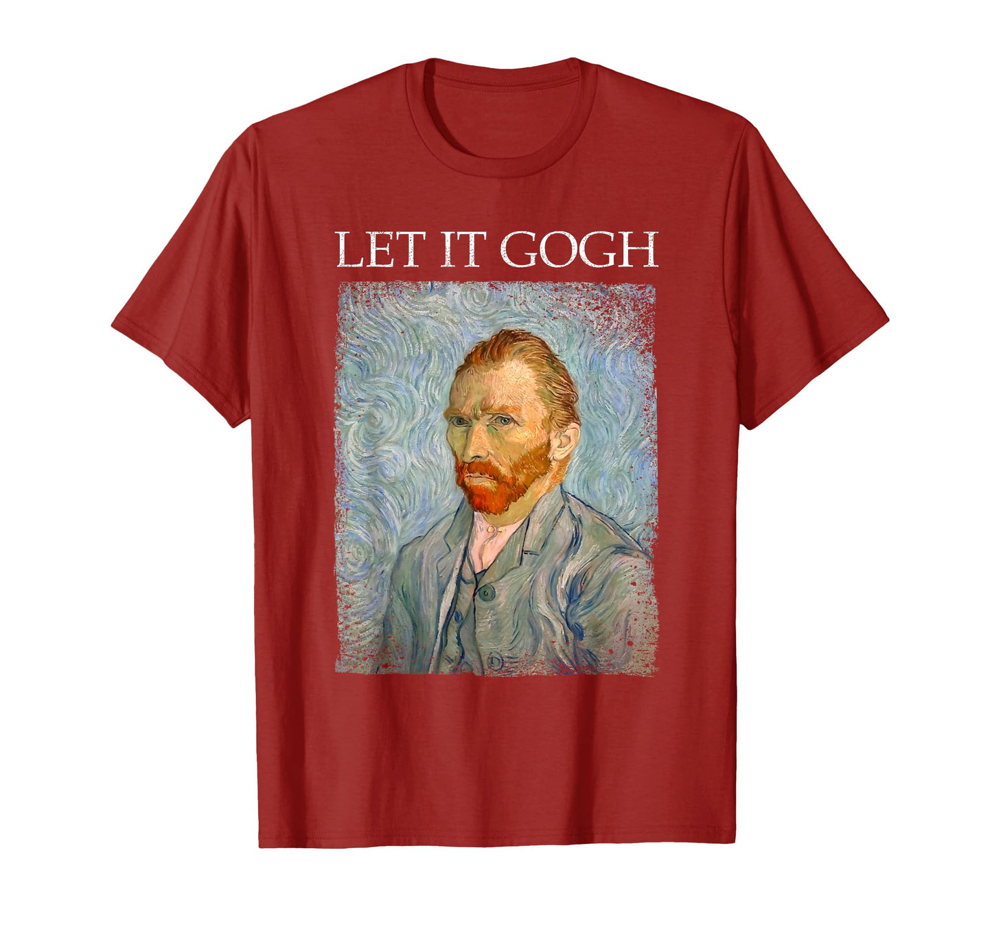 Let It Gogh Shirt Funny Van Gogh Artist Graphic Gift T-Shirt