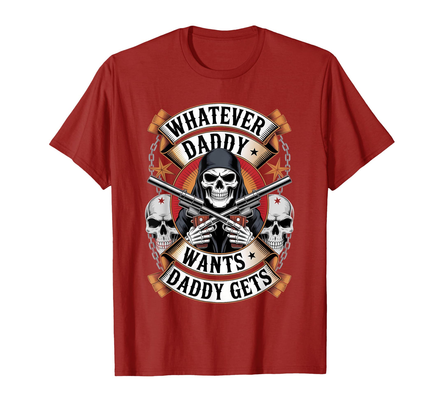 Daddy Want Daddy Gets Funny Skeleton Meme Bootleg Unhinged T-Shirt