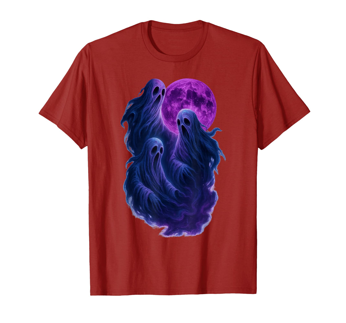 Cute 3 Ghost Gang Funny Halloween Spooky Season T-Shirt
