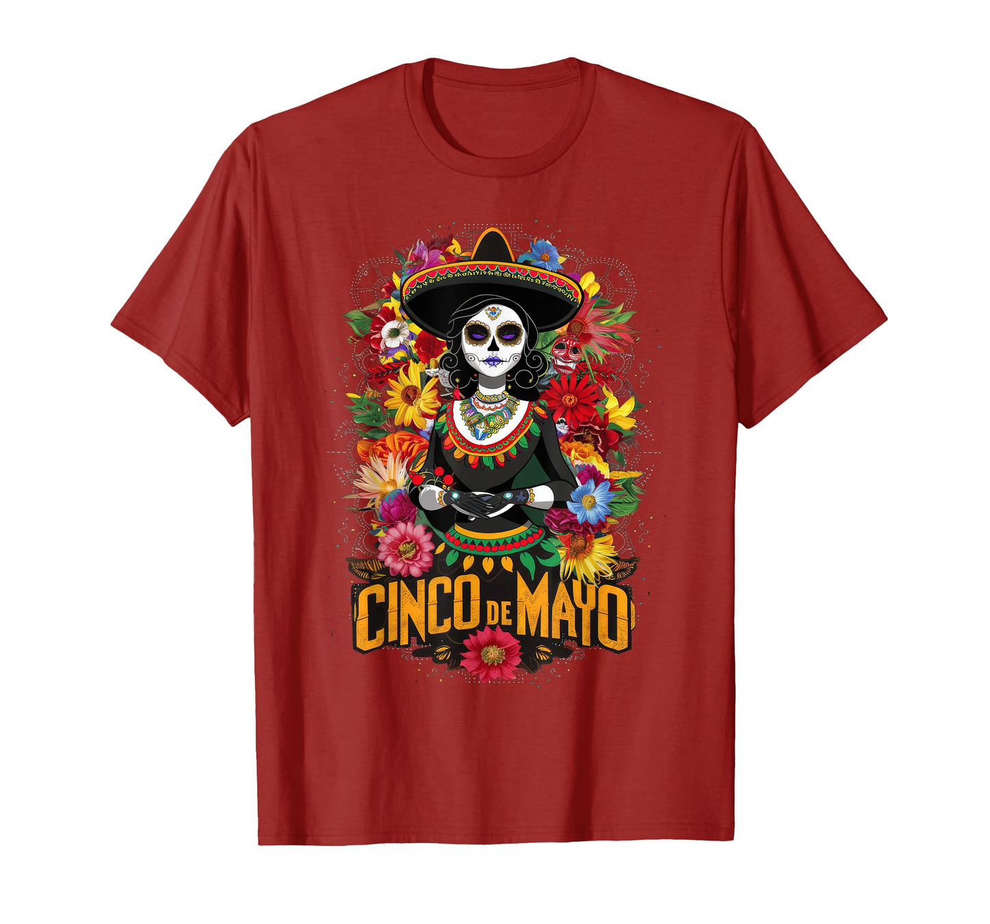 Cinco De Mayo Girl Mexican Fiesta 5 De Mayo T-Shirt