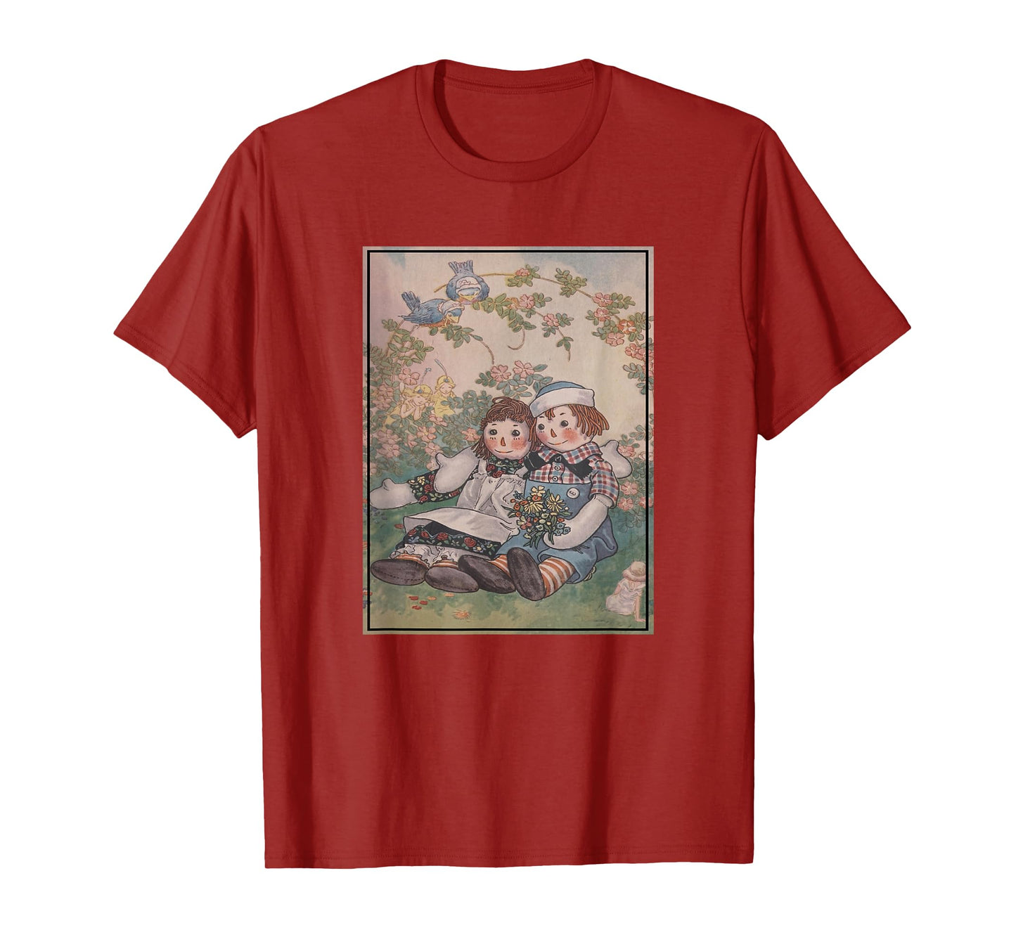 Raggedy Ann & Andy in The Flower Garden T-Shirt