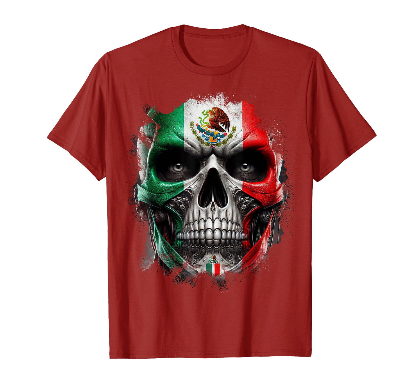 Mexico Gift Tijuana Mexican Hispanic Pride Poncho Aztec T-Shirt