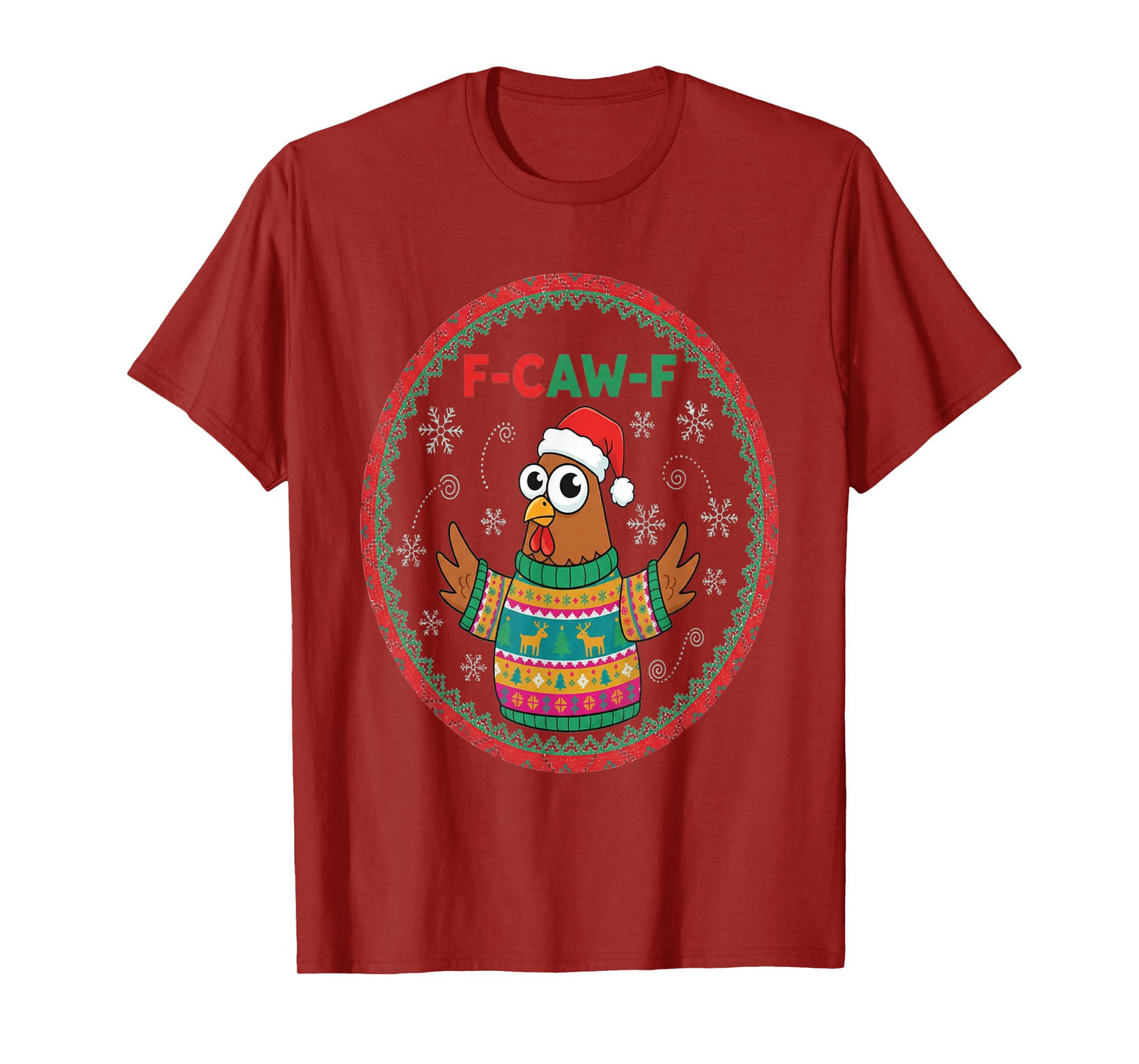 Funny F-CAW-F Meme Parody for F-Kaw-F Crow Fans Vintage T-Shirt