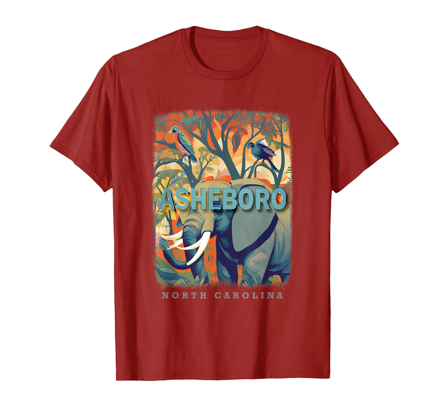 Asheboro North Carolina NC Zoological Wonders SD216 T-Shirt