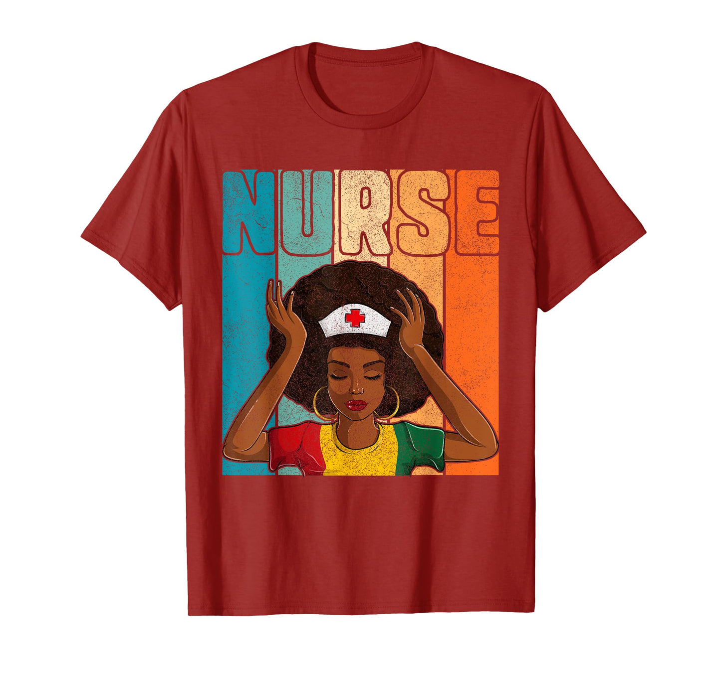 Black History Month T Shirts Women, Black Juneteenth Nurse T-Shirt
