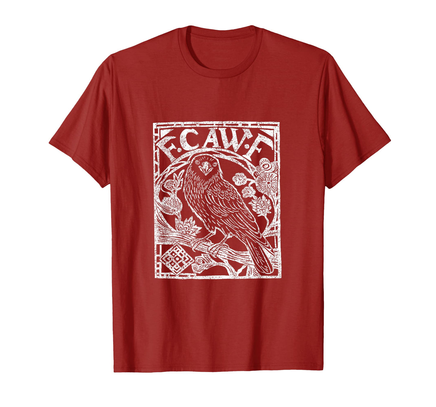 Crow Raven F CAW F T-Shirt