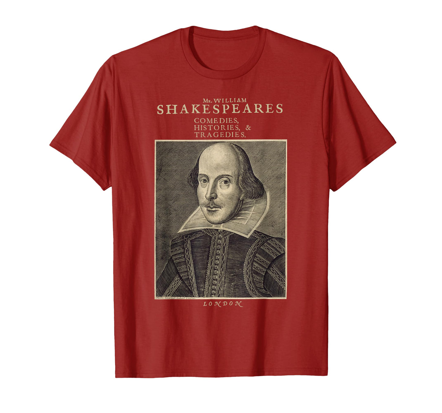 Vintage Shakespeare Literature - William Shakespeare Play T-Shirt