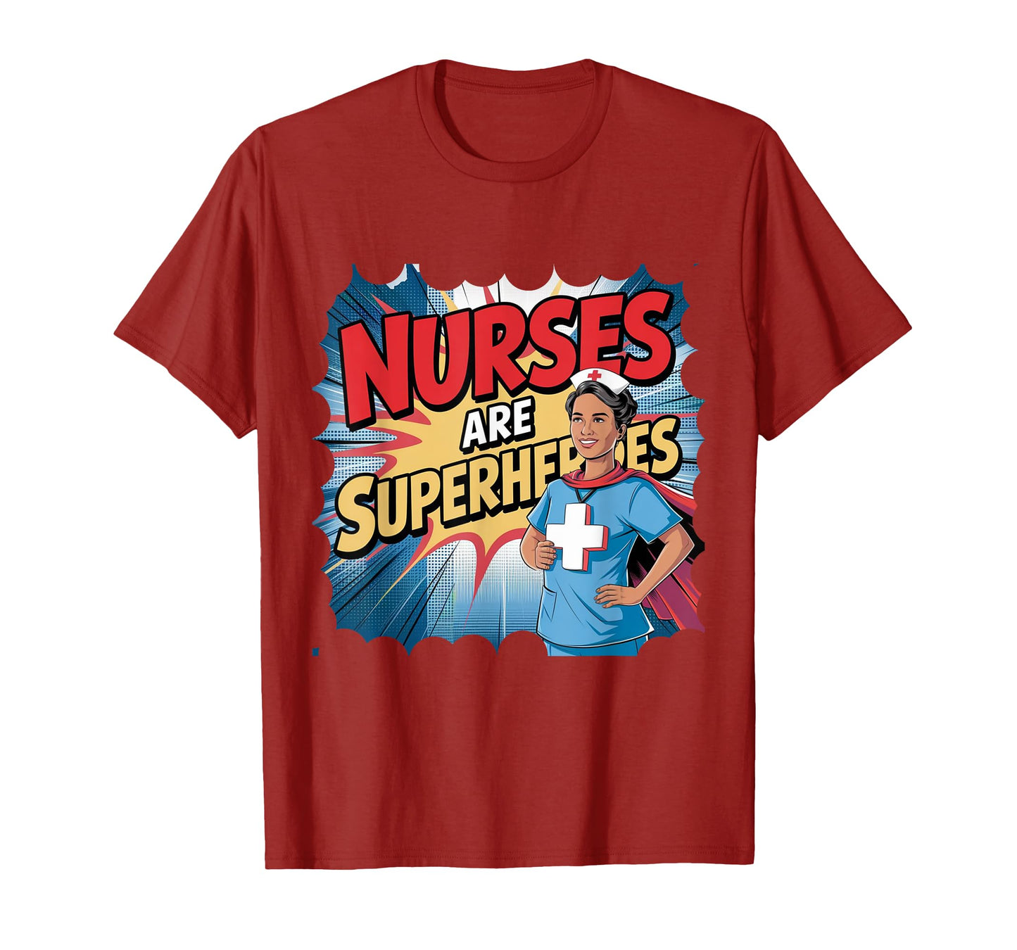 Funny Nurses Retro Vintage Nursing Student Hero Quote T-Shirt
