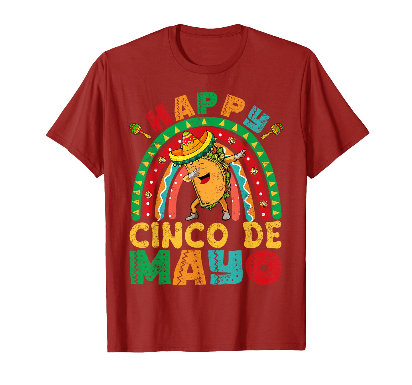 Womens Happy Cinco De Mayo Mexican Fiesta 5 De Mayo Mexico T-Shirt