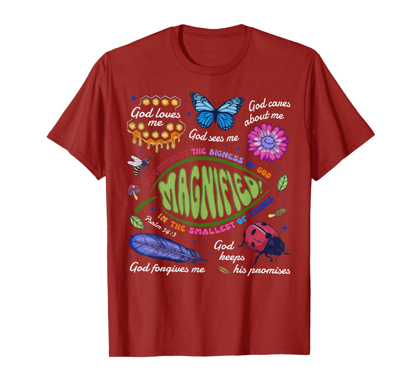VBS 2025 Magnified Discovering The Bigness Of God Christian T-Shirt