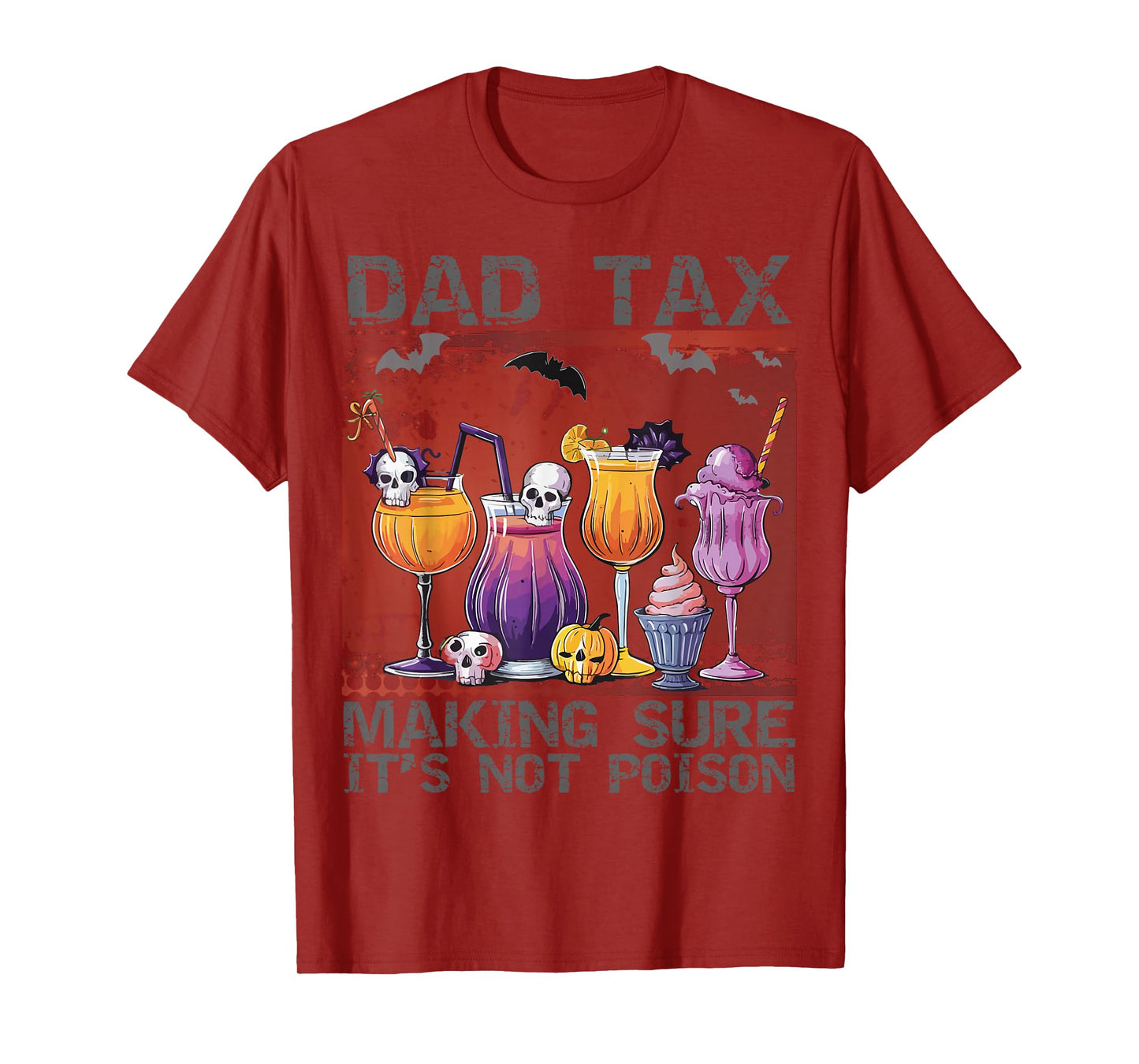 Funny Daddy Boo Halloween Family Matching Costume Ghost Dad T-Shirt