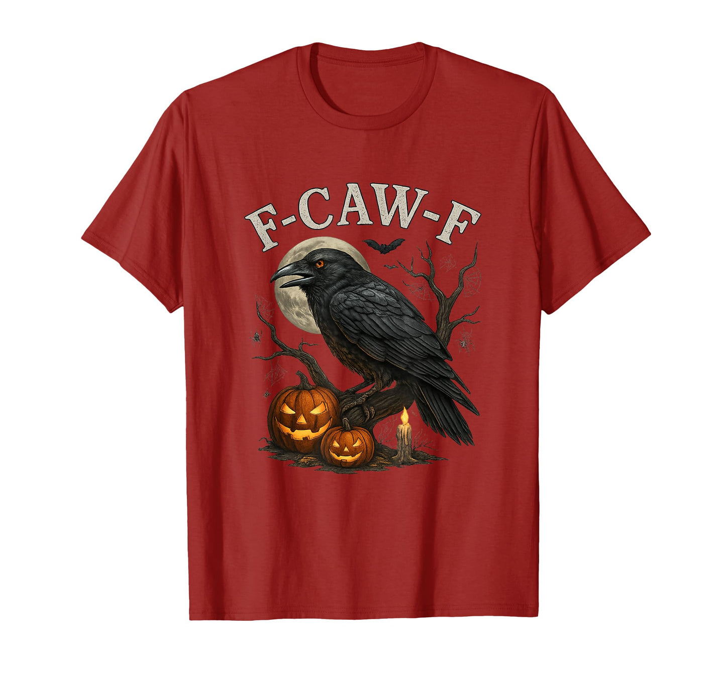 F-CAW-F Crow Halloween T-Shirt