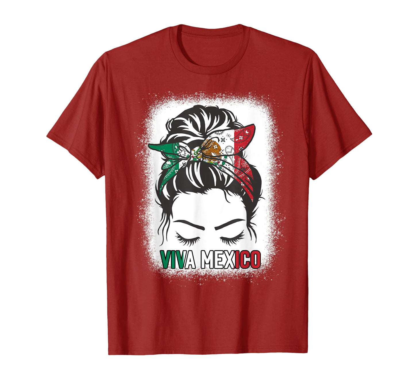 Mexico Independence Day Viva Mexican Flag Pride Hispanic T-Shirt for Women Men
