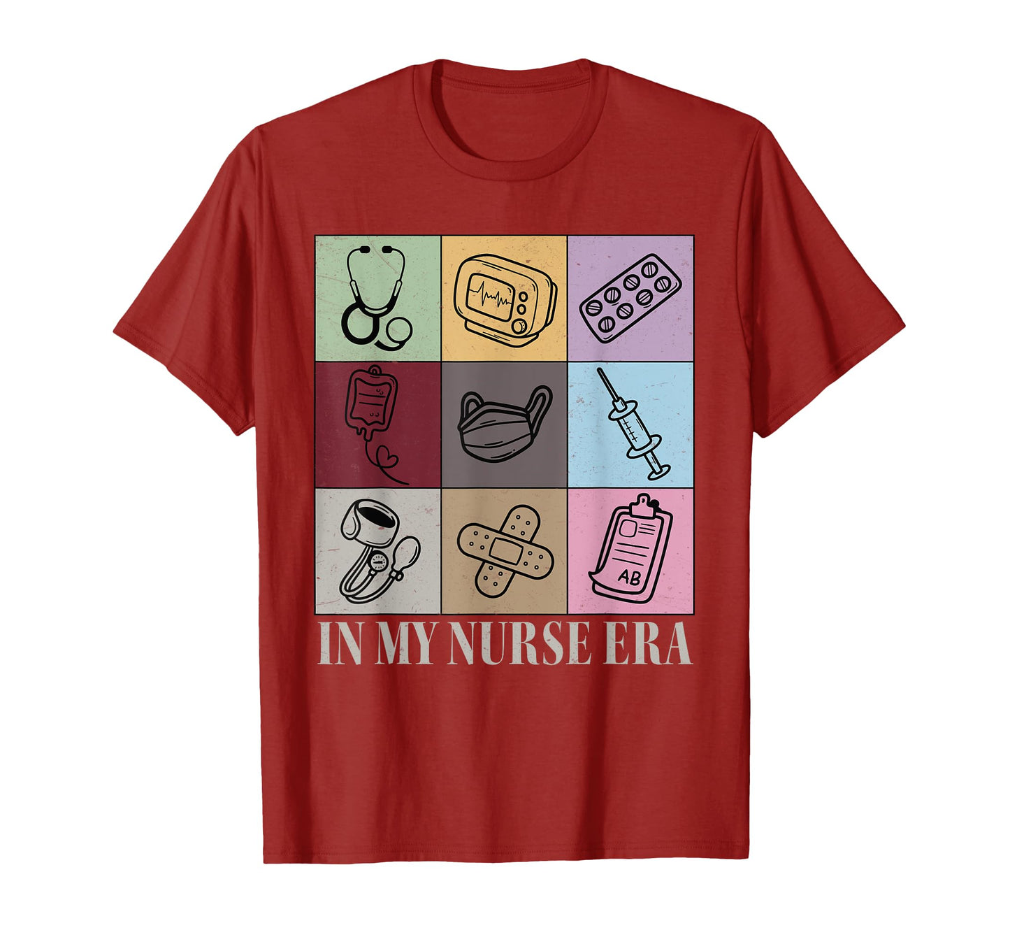 In My Nurse Era Shirt Women Girl Nursing School Nurse T-Shirt