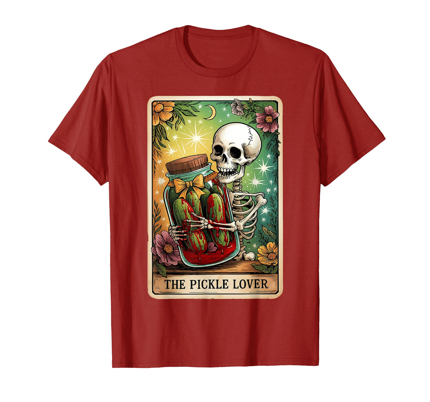 The Pickle Lover Tarot Card T-Shirt