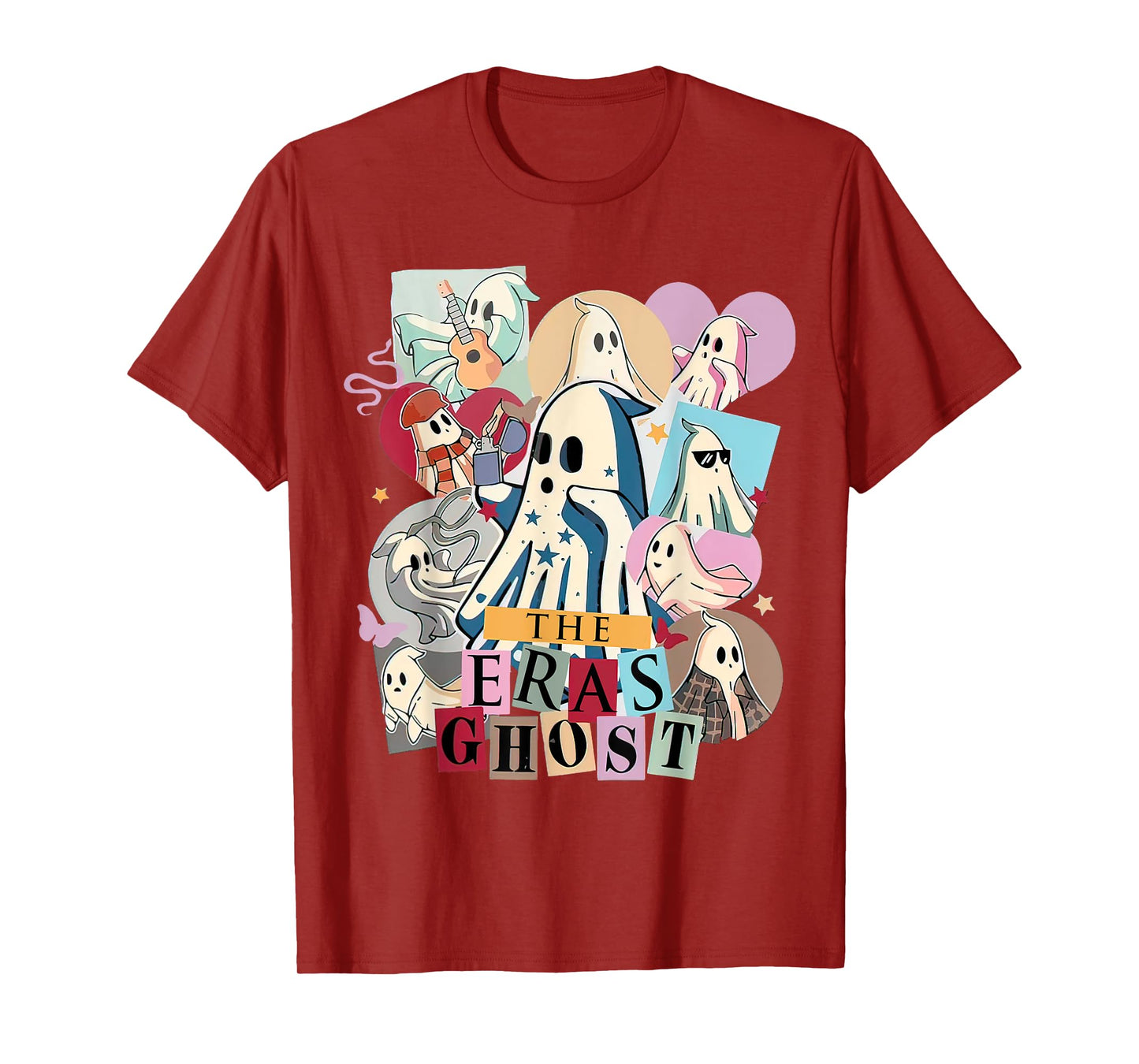 Halloween The Er@s Ghost Tour, Spooky Pumpkin Ghost Tees T-Shirt