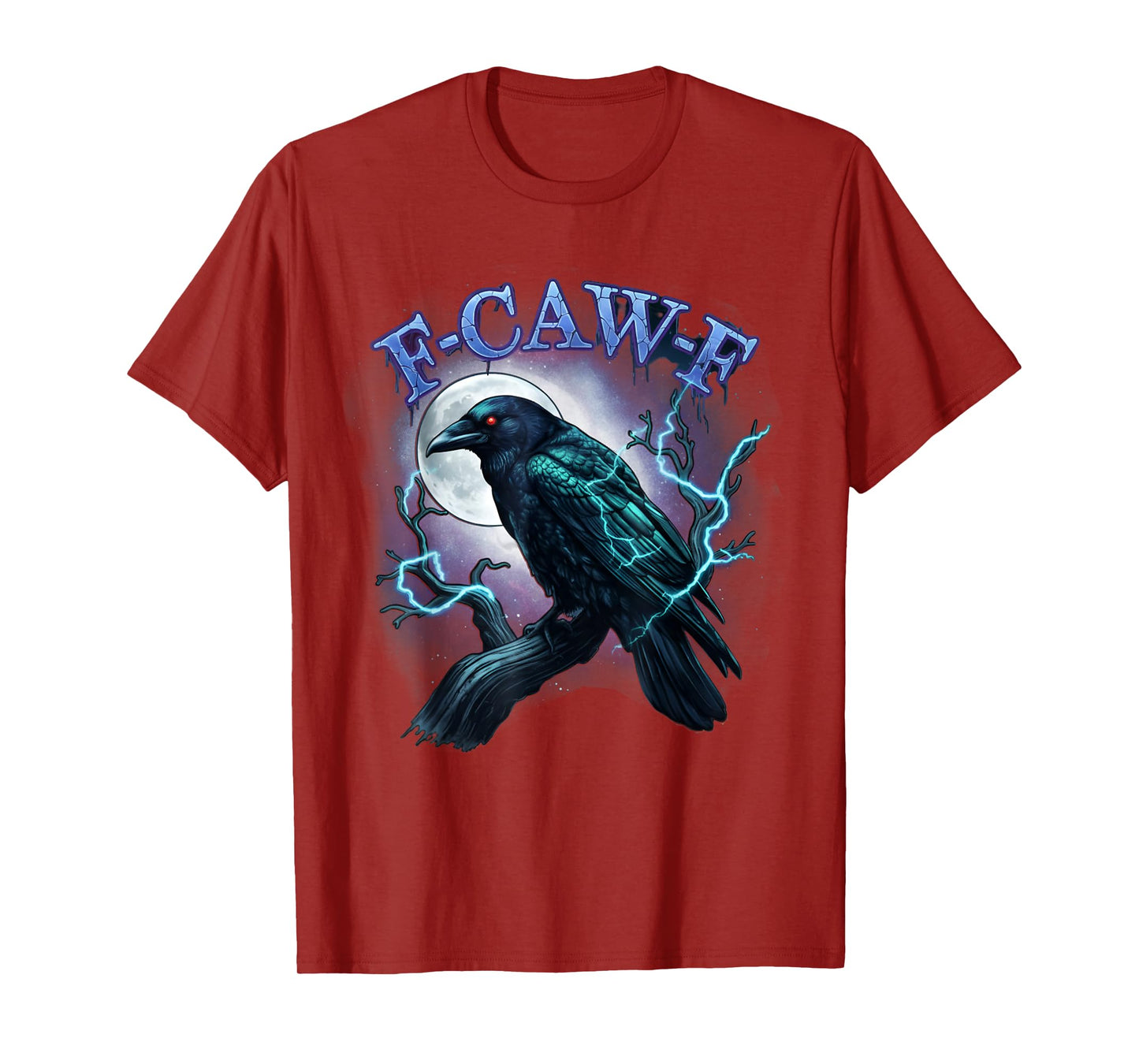 Electric Raven F-Caw-F Full Moon Shirt T-Shirt